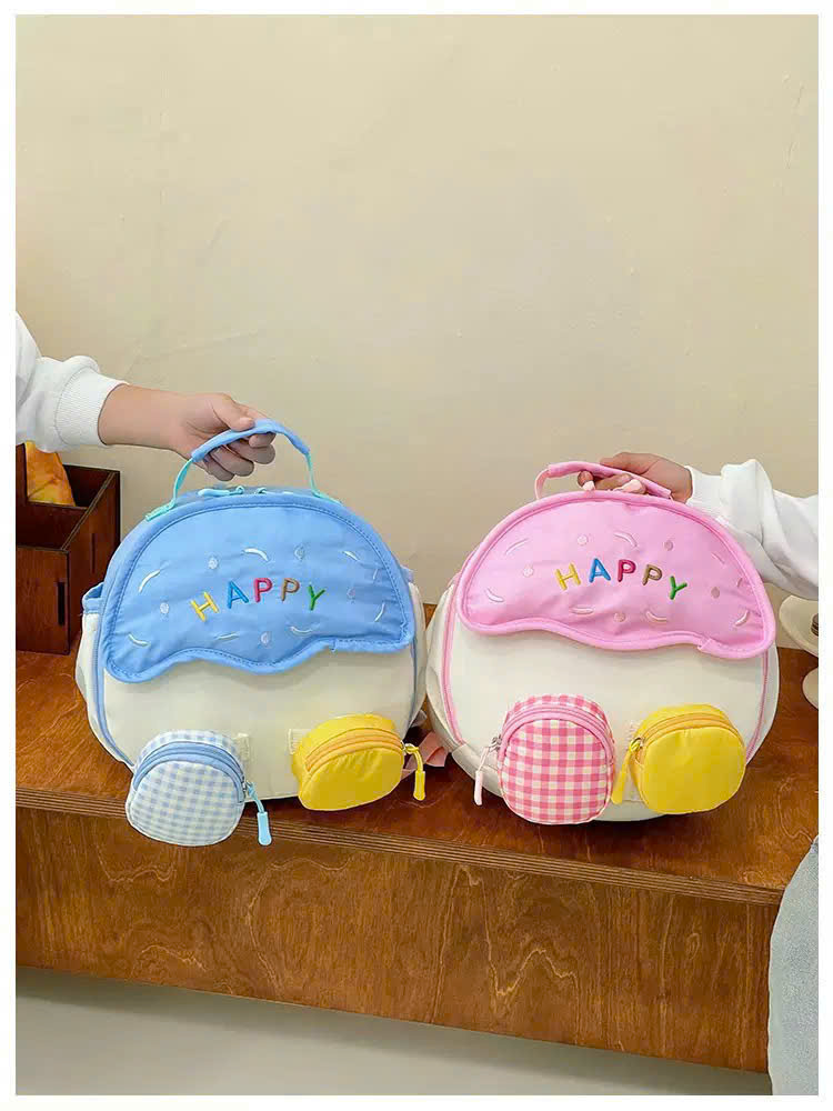 HL246 Balo happy ( XANH )