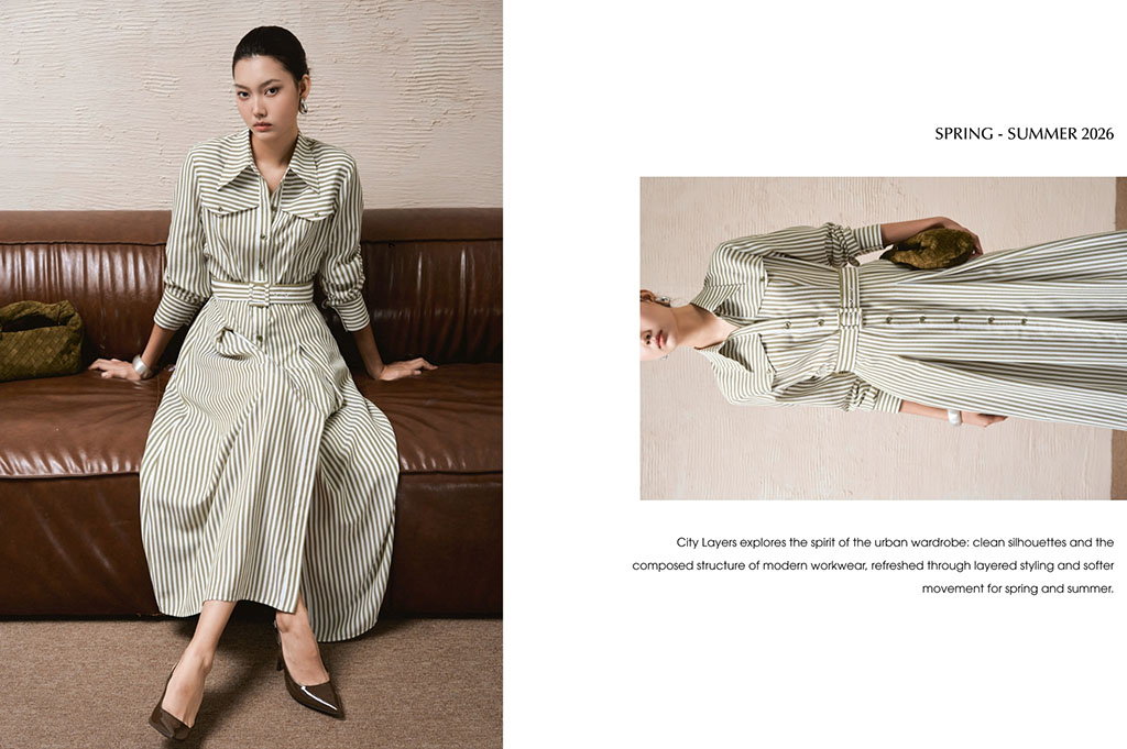 Thiết kế mang đến cảm giác nhẹ nhàng, gọn gàng