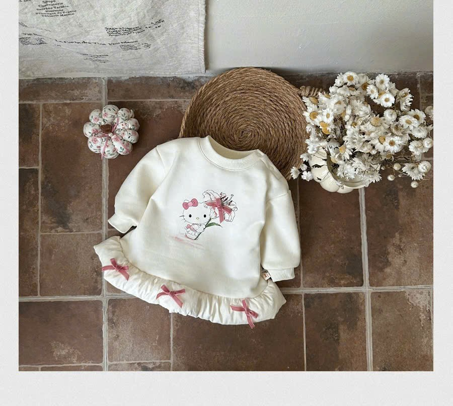 (C26) Áo nỉ lót bông gấu phao họa tiết mèo Kitty_thumbnail_0
