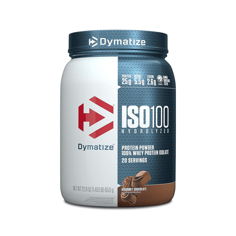 Dymatize ISO 100 Hydrolyzed, 100% Whey Protein Isolate 1.4 Lbs (650 g)_thumbnail_1