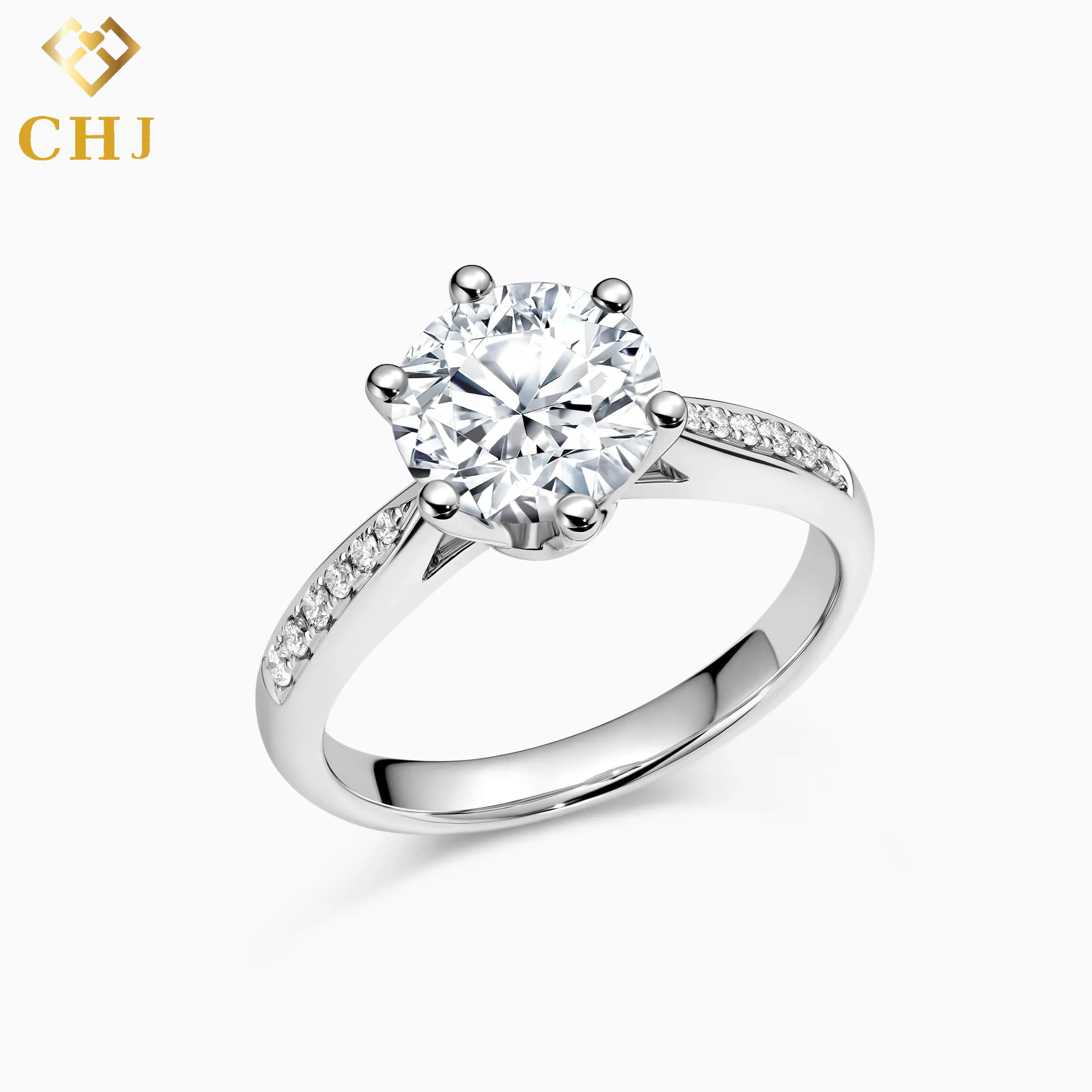 Nhẫn Cầu Hôn Kim Cương Solitaire CHJ001_thumbnail_0