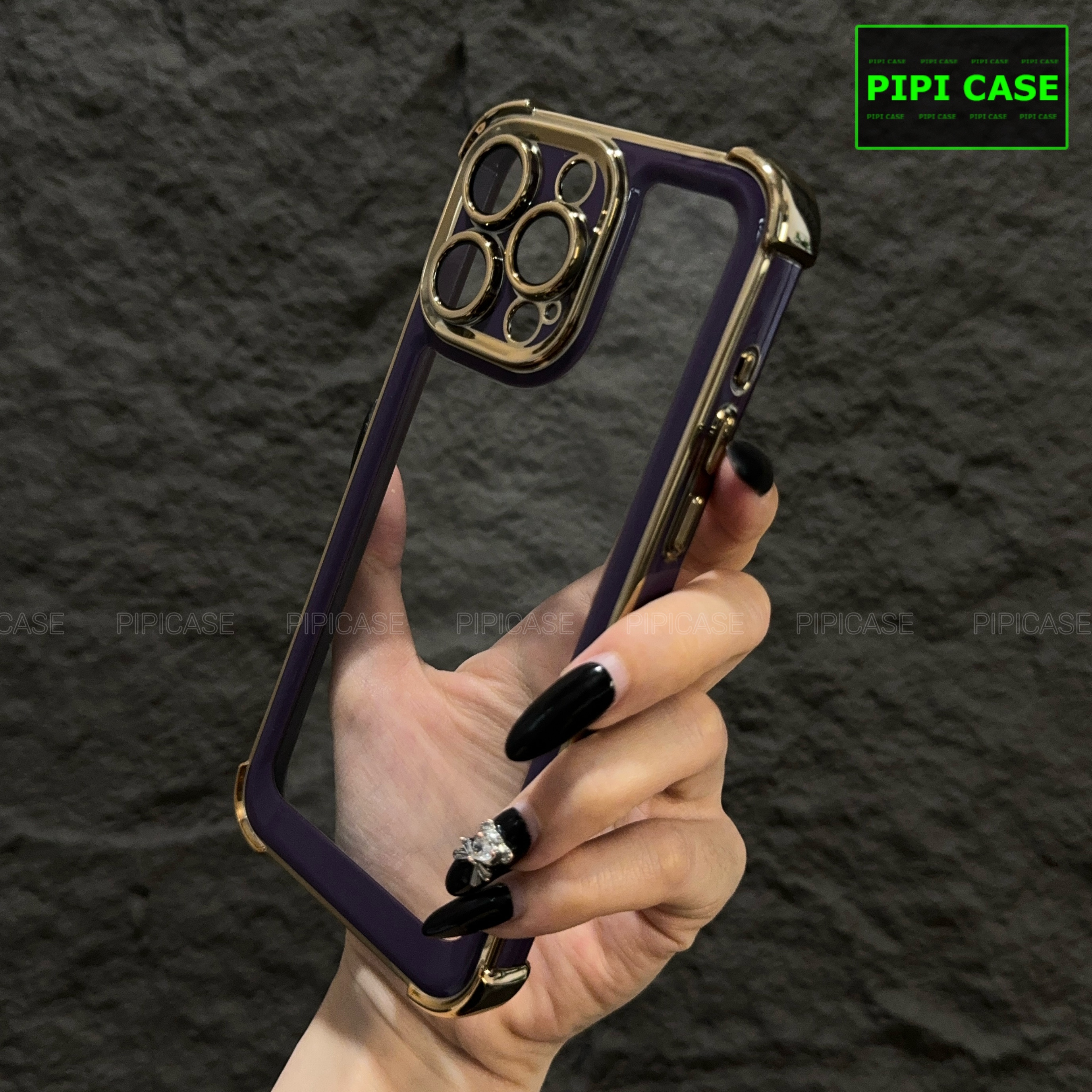 Ốp Lưng iPhone 12 Pro Max - Timo - Tím