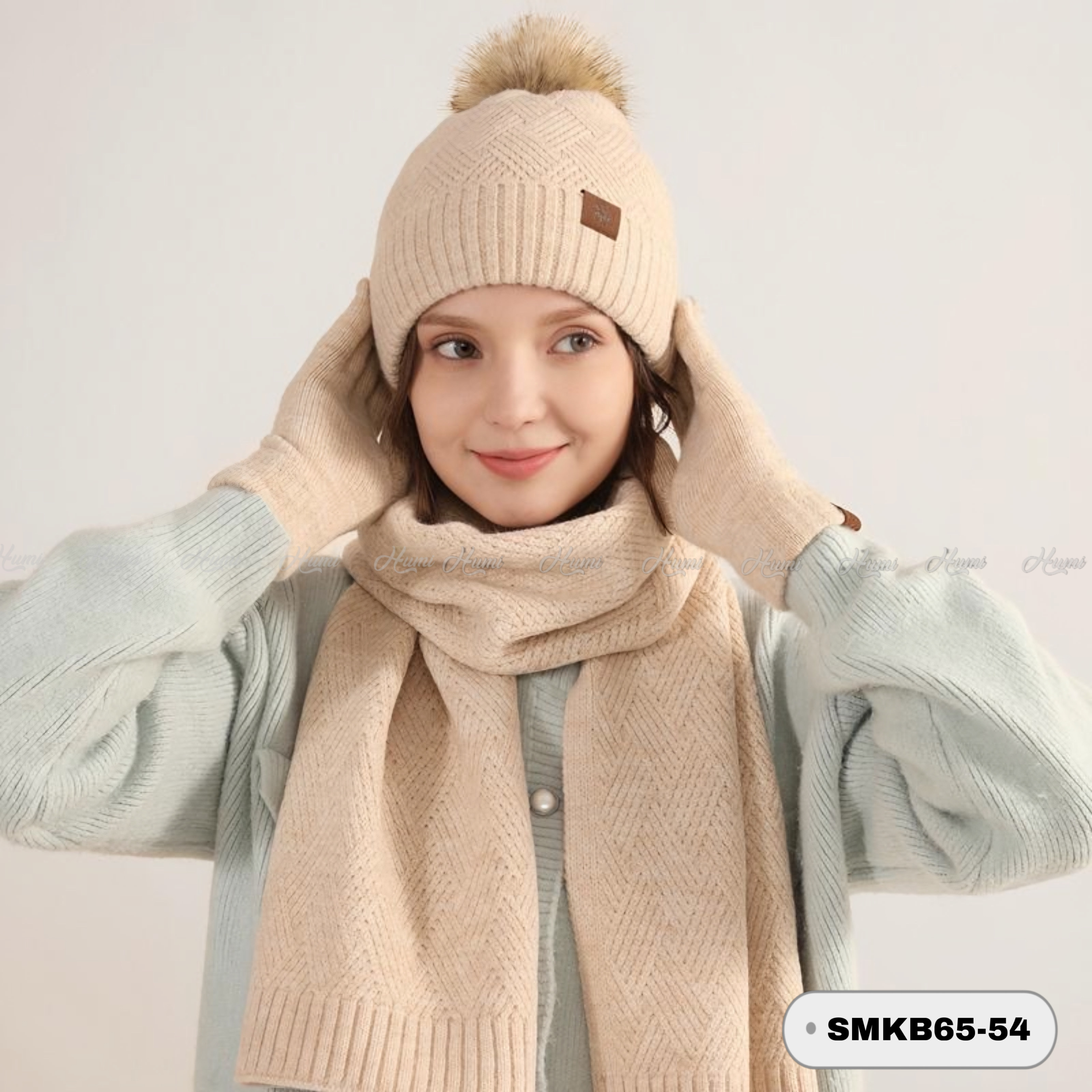 COMBO LEN GIỮ ẤM (SMKB65-54 Kem)