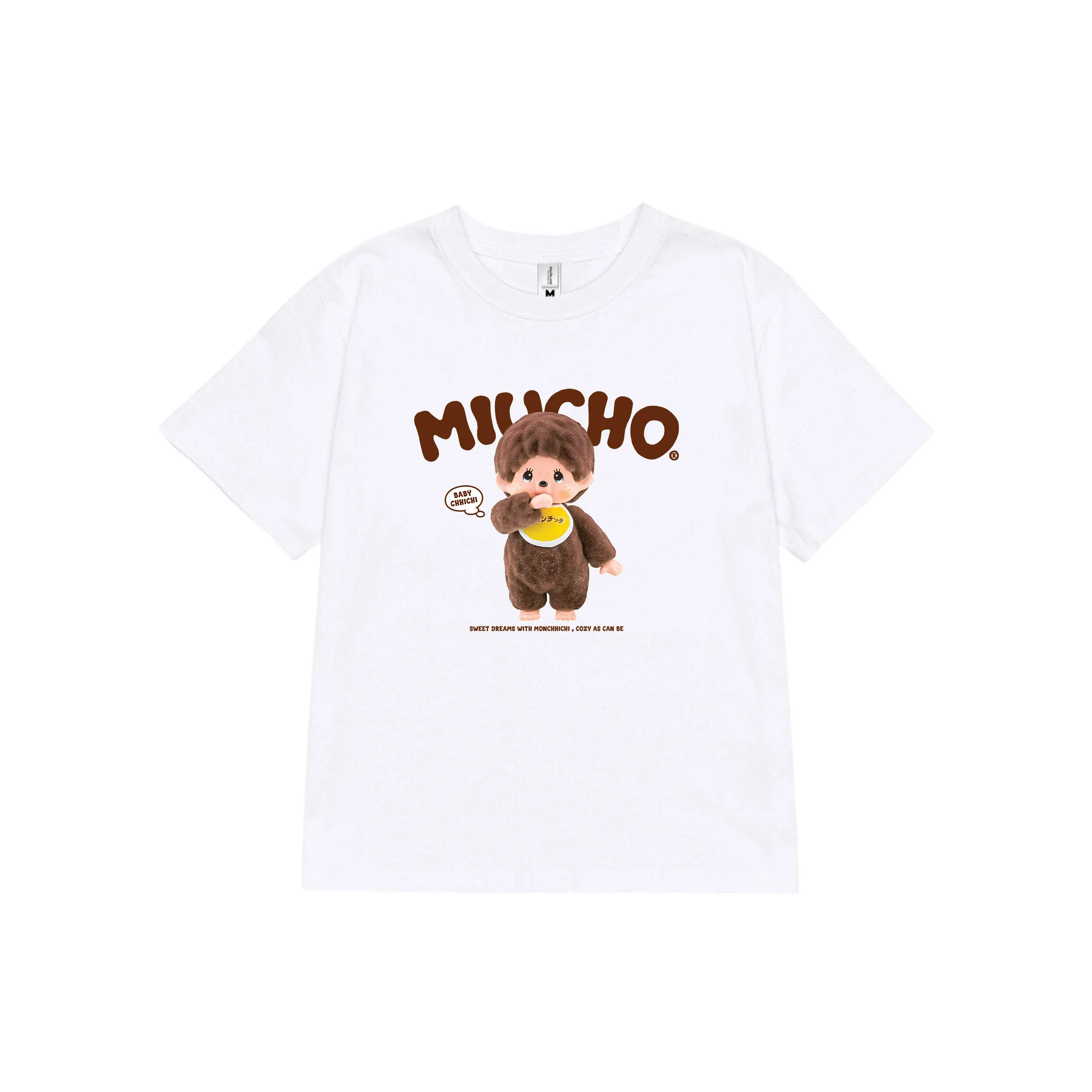 Áo baby tee hình gấu cute chuẩn form tôn dáng 2618 Miucho vải cotton thoáng mát co giãn_thumbnail_0