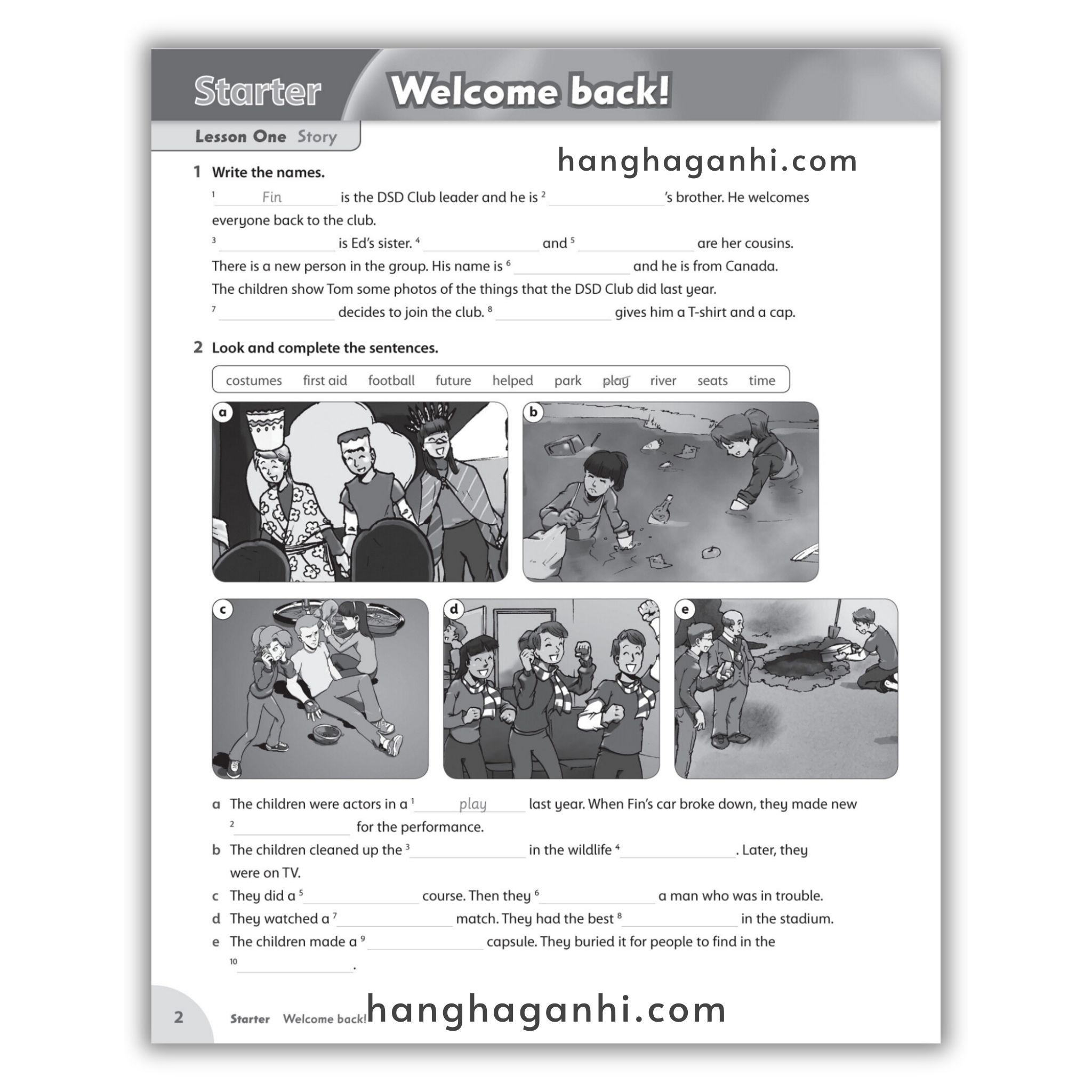 Bộ sách Family and Friends Level 6 (Bản 2nd Student book và Work book) – Tặng kèm file nghe_thumbnail_21