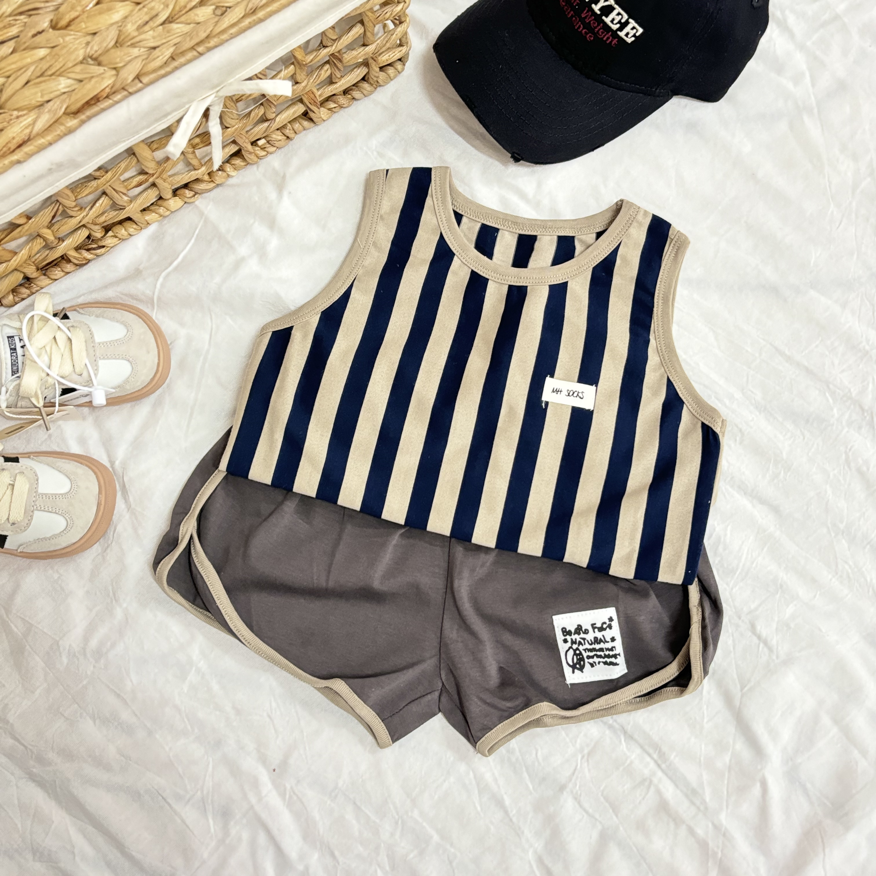 (S23) Set ba lỗ kẻ sọc phong cách năng động thời trang bé trai 2025 QCCC_thumbnail_0