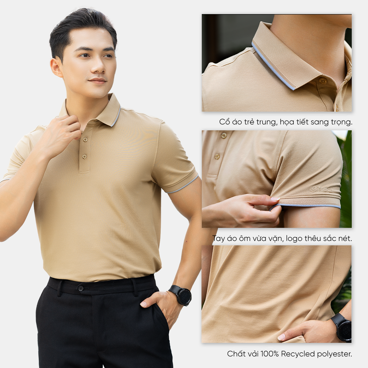 Áo Polo Nam Guzado Vải Coolmax Cá sấu Co Giãn MPS207_thumbnail_7