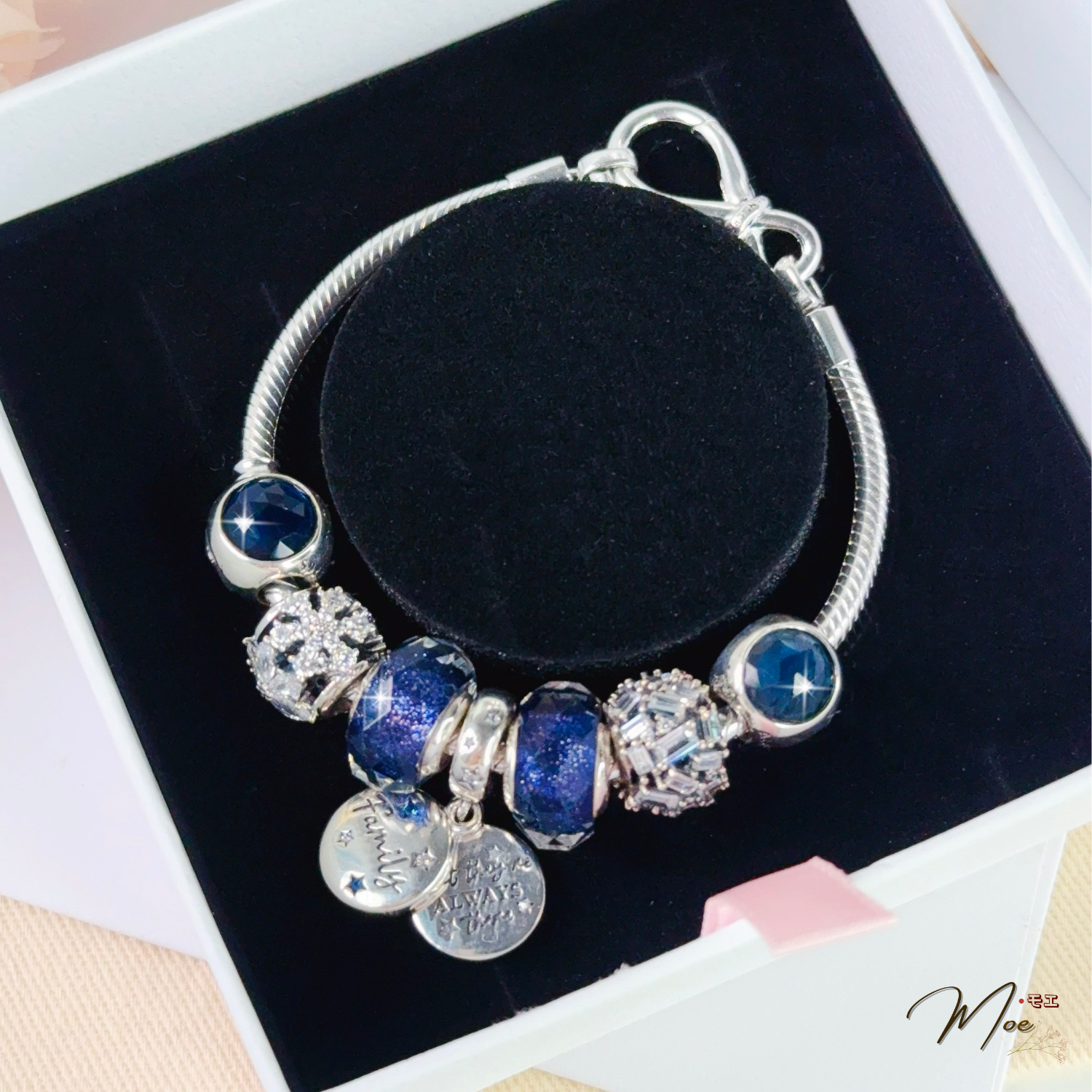 LT560 - Vòng Pandora Family Glass xanh lục_thumbnail_3