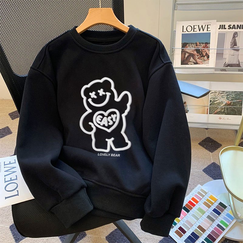 [Form Rộng] Áo sweater nữ màu đen in hình nhiều mẫu - Loza G0115_thumbnail_17