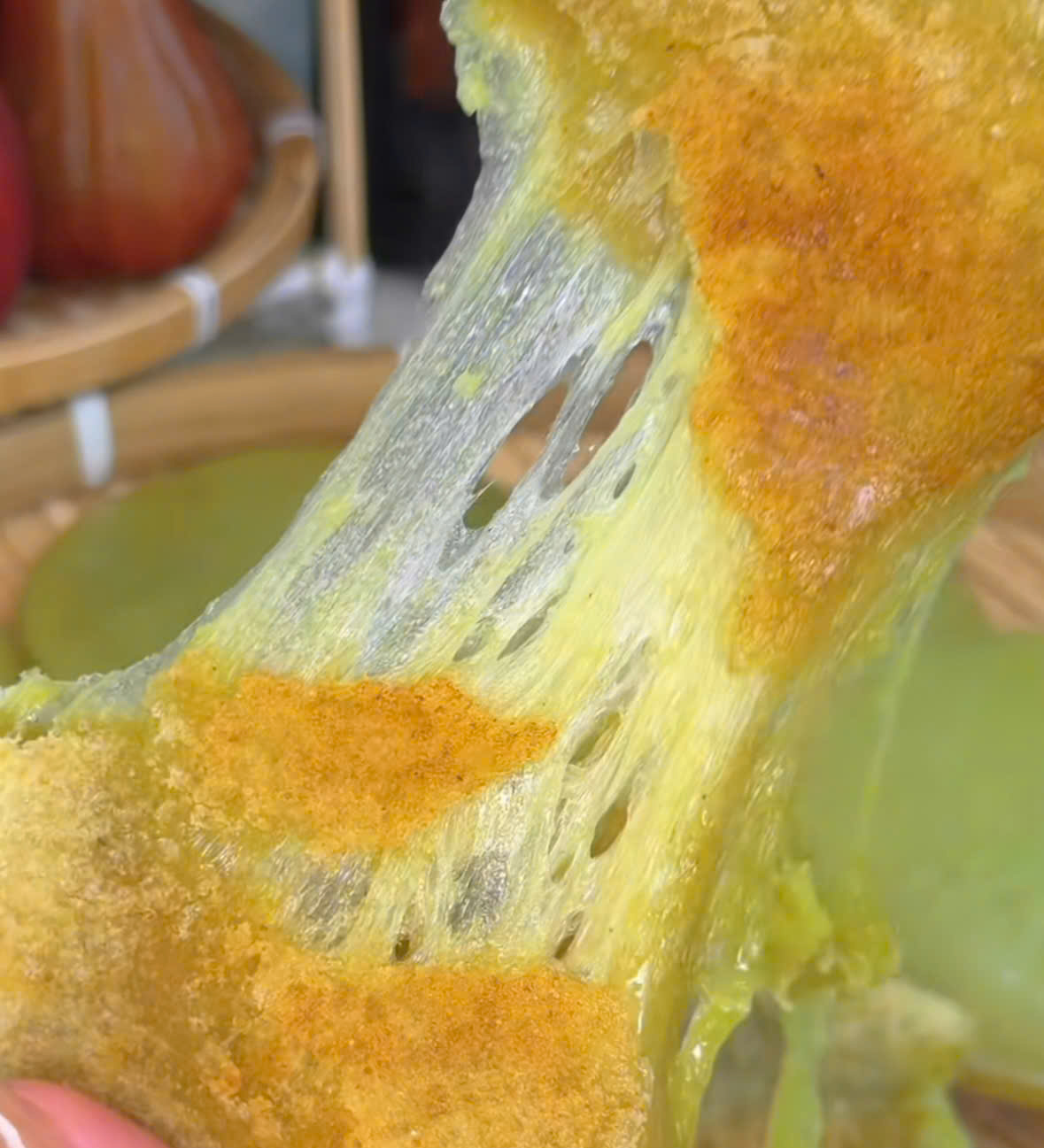 Bánh dày cốm dừa Tây Bắc