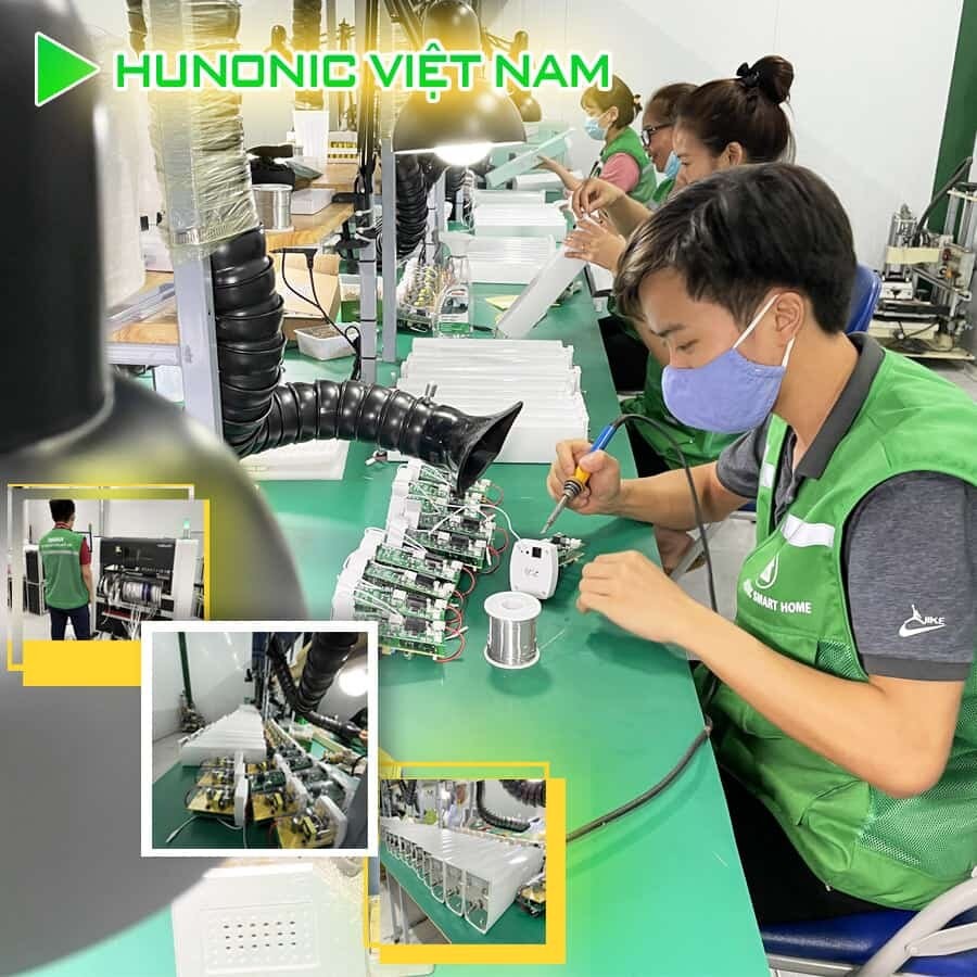 Công Tắc 2 Nút Wifi Kèm Ổ Cắm Hunonic Viền Vàng_thumbnail_7