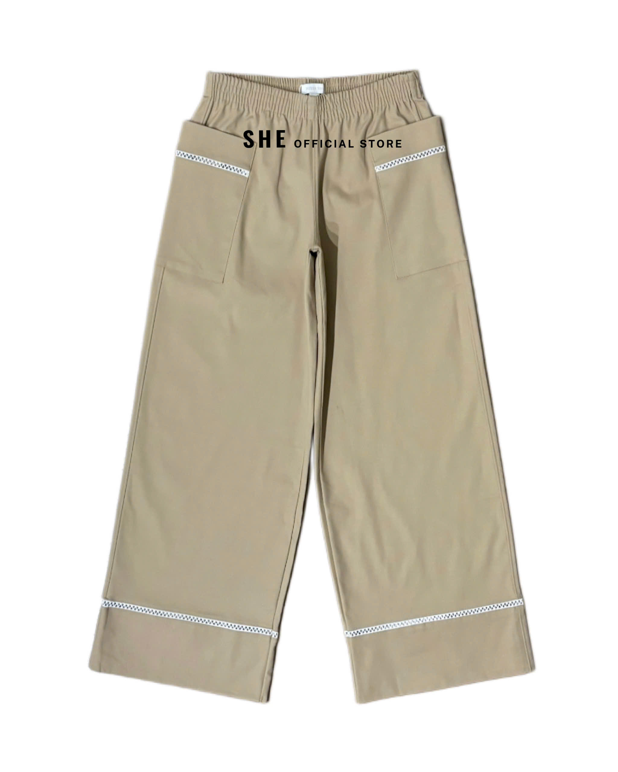 H404 QUẦN BUTTER NÂU