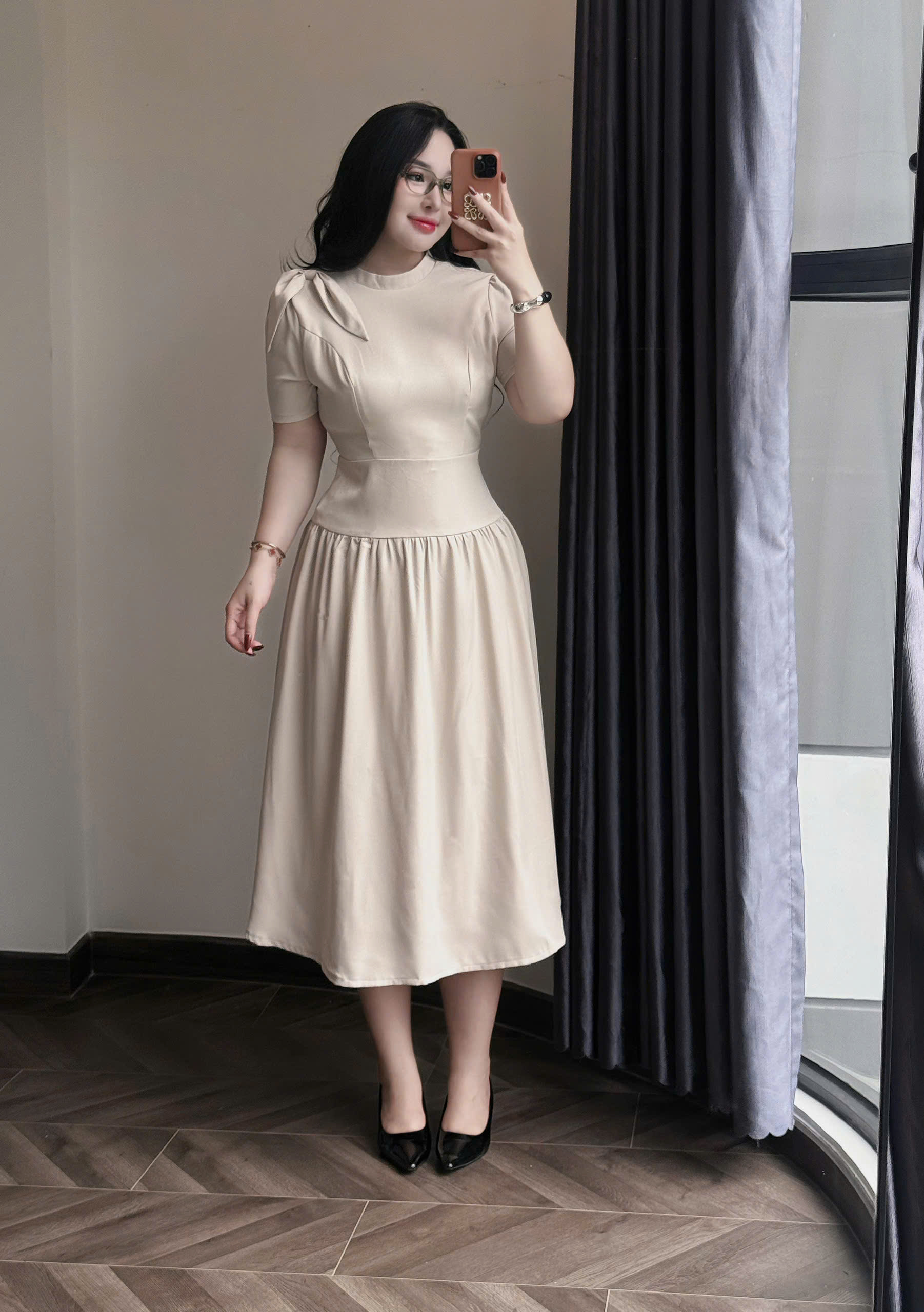 Đầm dáng dài phối là kiểu bigsize DA181_thumbnail_8