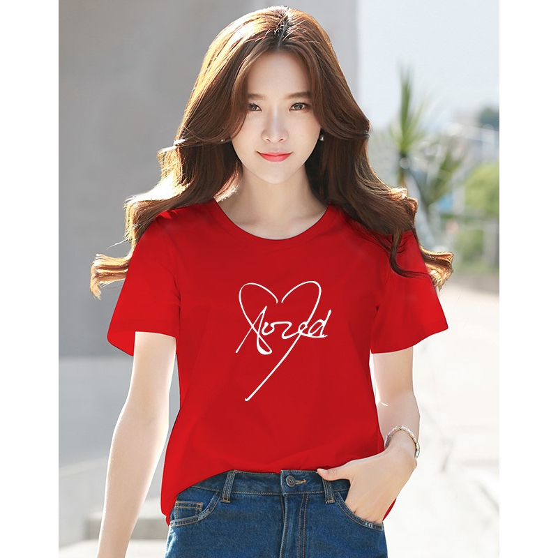 [Form Rộng] Áo thun nữ in chữ 'Auzed' -LOZA RT6523_thumbnail_2