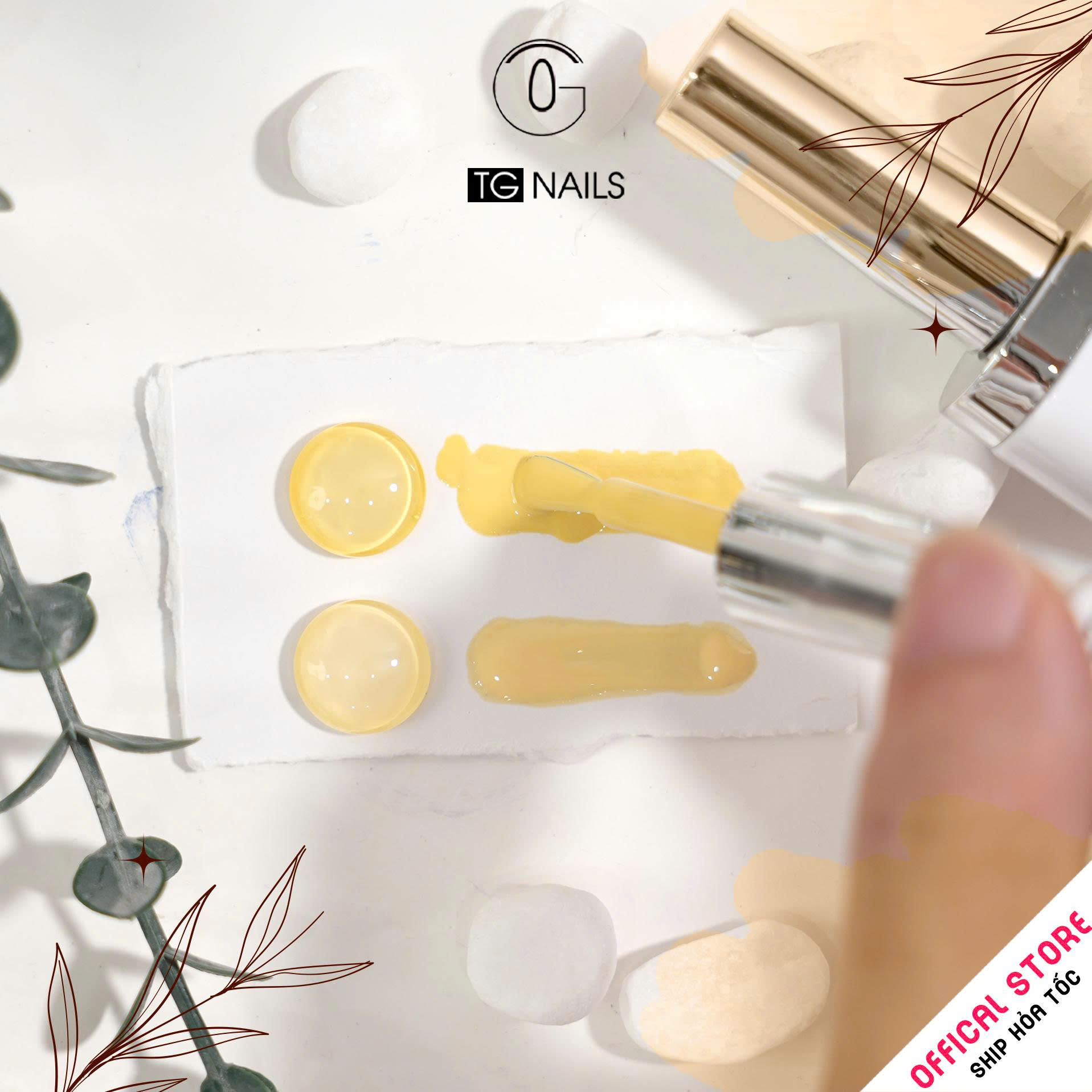 Sơn gel Vàng TG cọ tròn chai 15ml_thumbnail_2