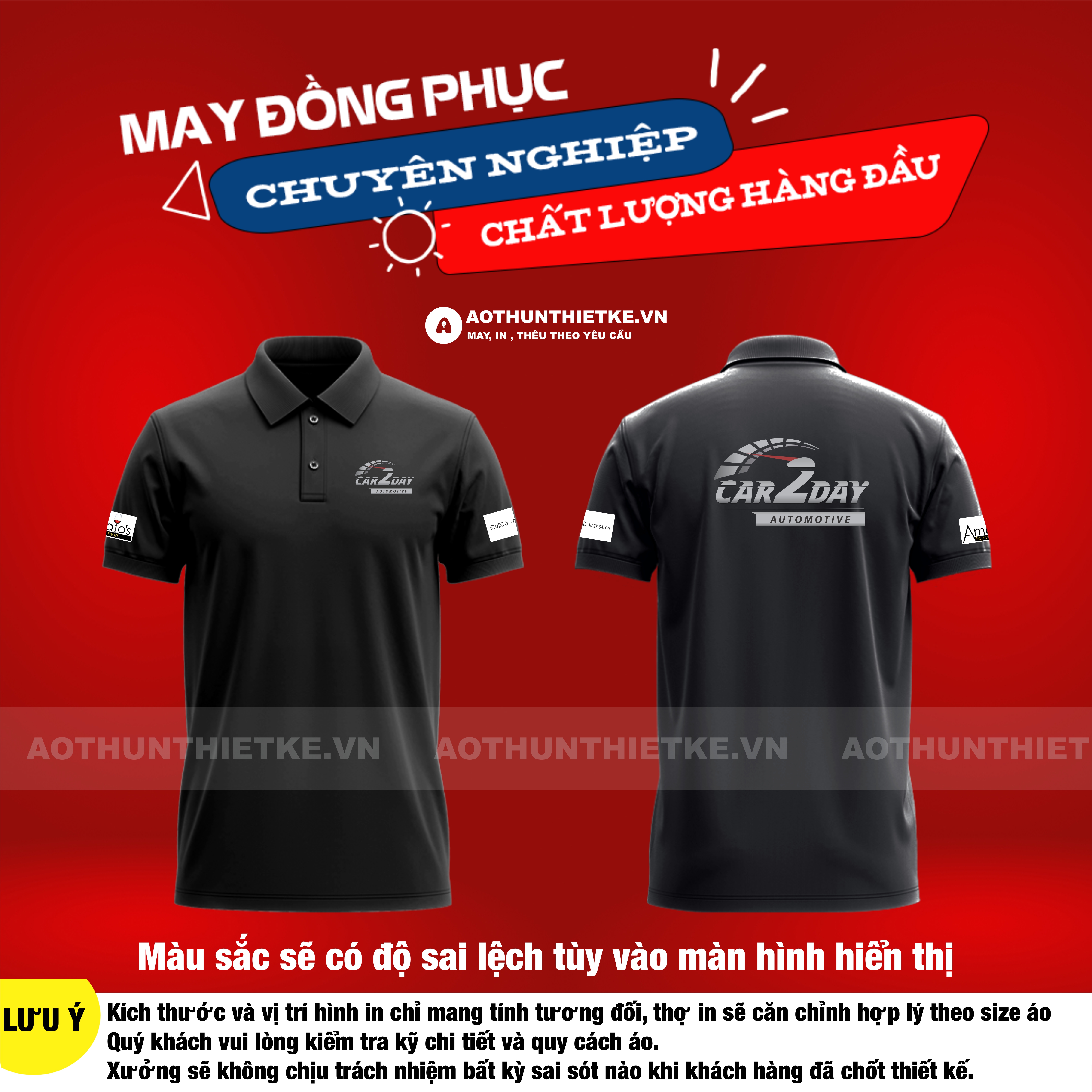 Áo Thun Đồng Phục CLB Car2Day