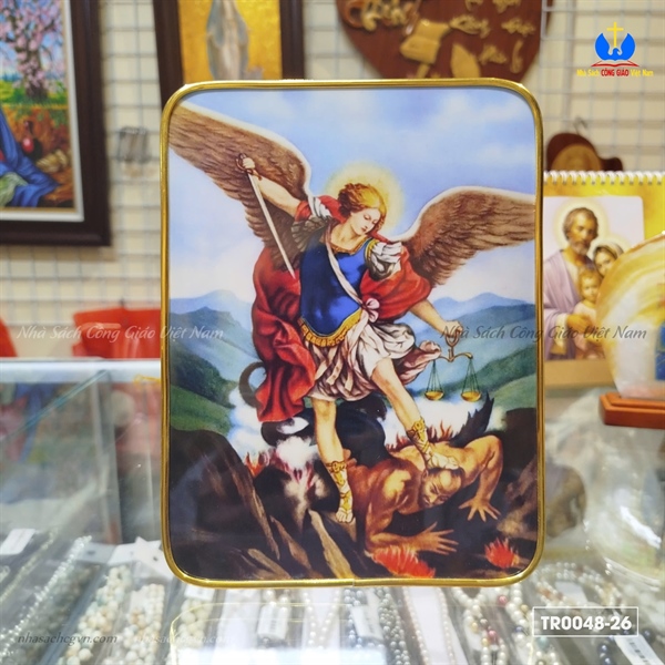 Ảnh Thiên Thần Micae 15x21cm để bàn