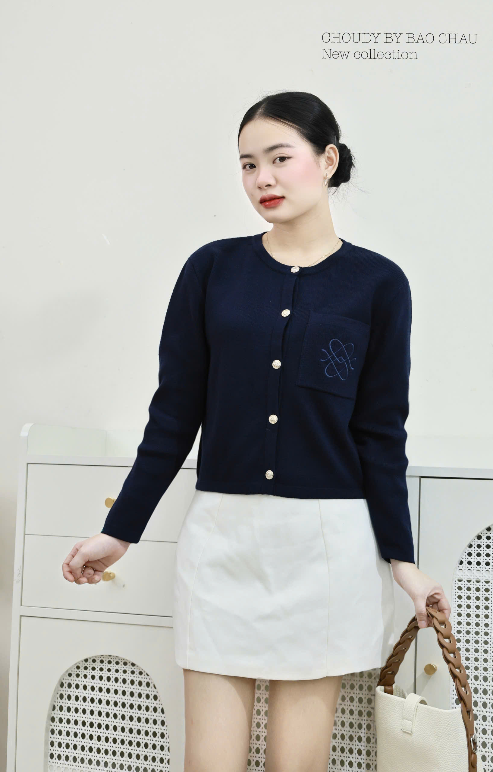 A832 ÁO DỆT KIM XANH