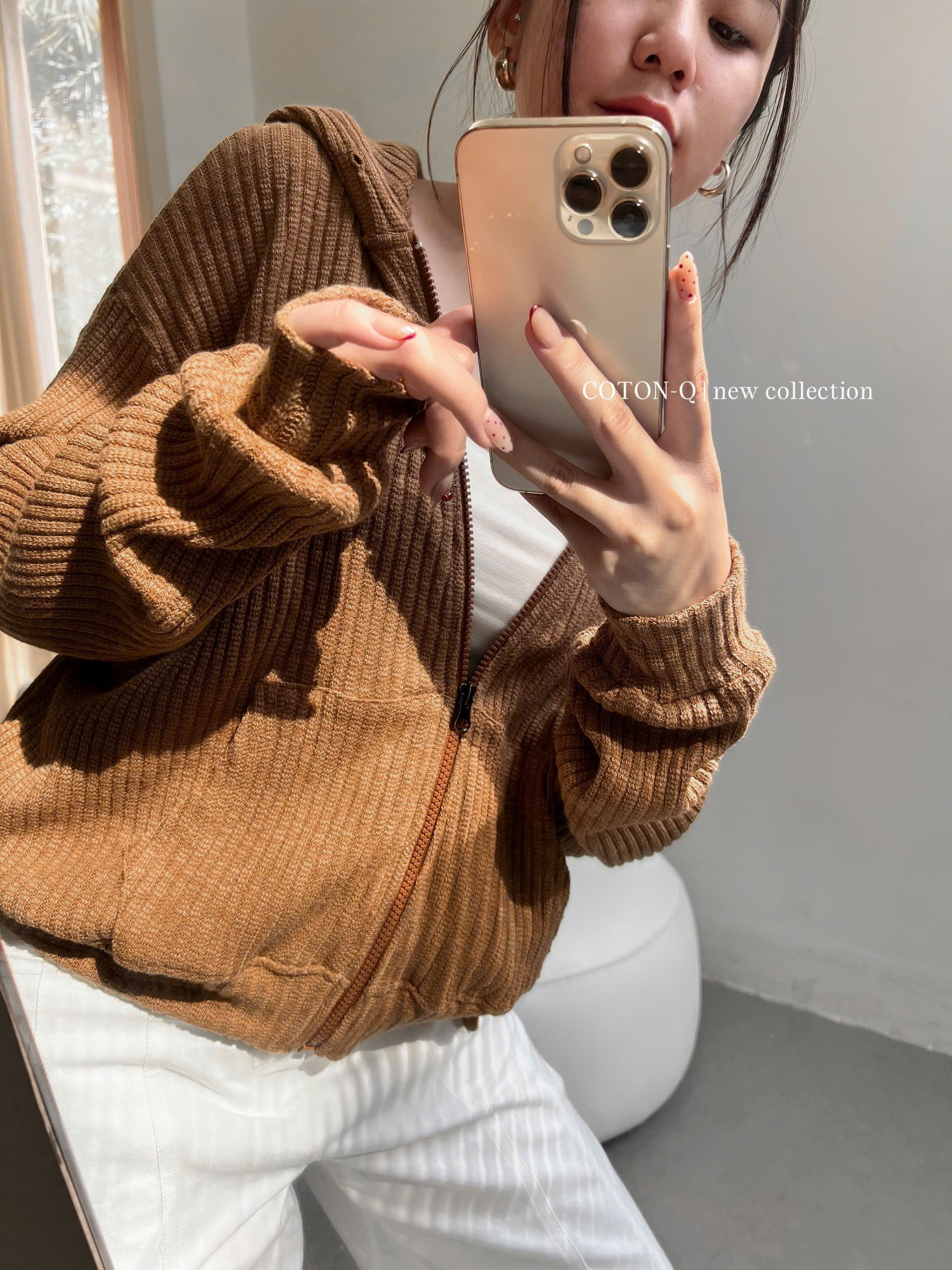 Áo khoác len có nón ( TRẮNG KEM )_thumbnail_14