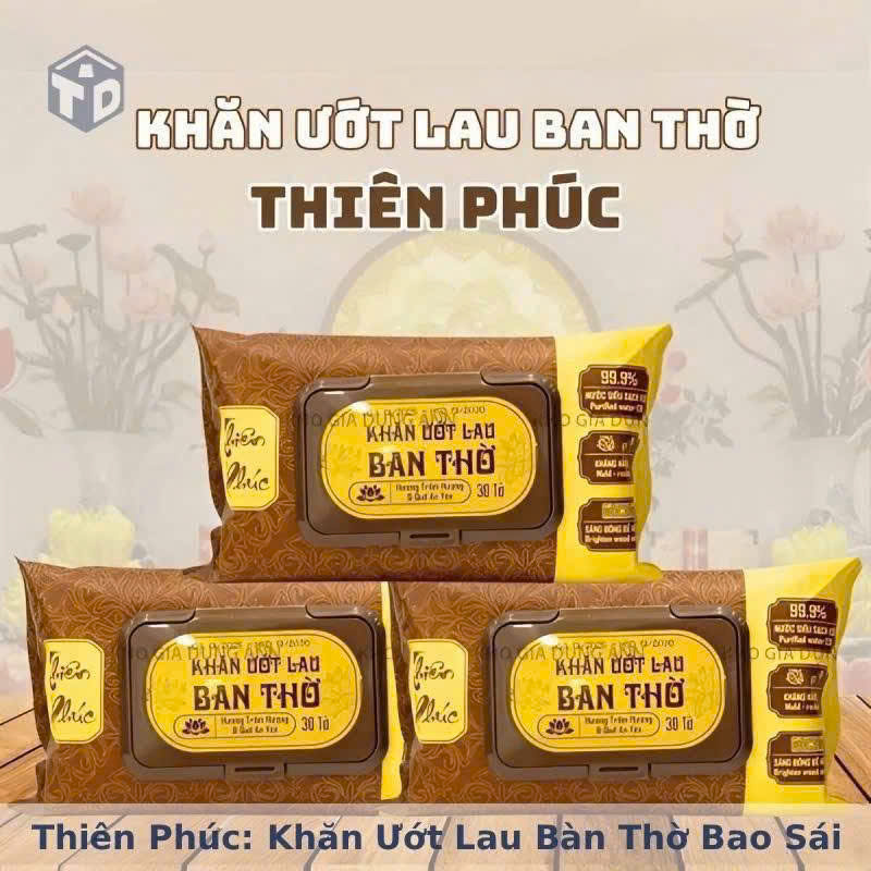 Combo 5 gói khăn ướt bao sái