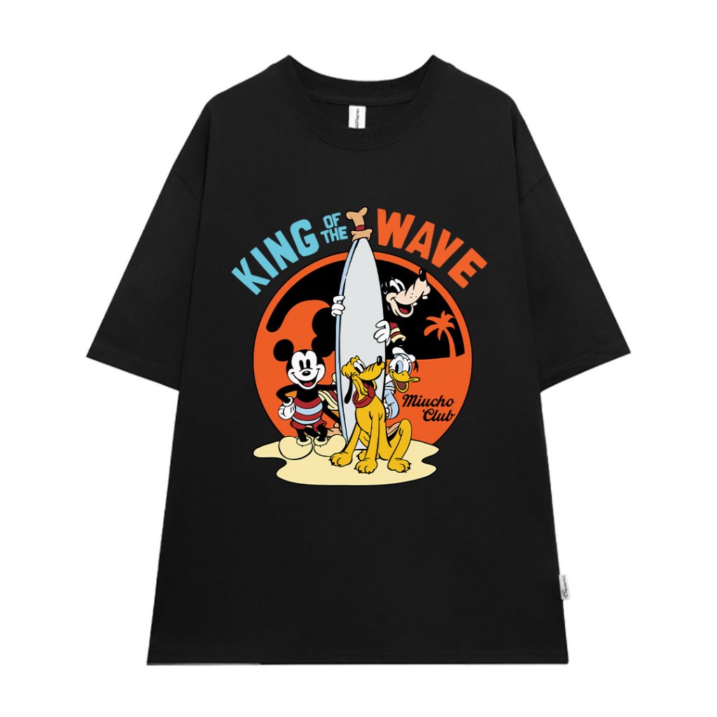 Áo thun nam form rộng ATD1149 Miucho Man áo phông tay ngắn cổ tròn in mix BST hè biển_thumbnail_10