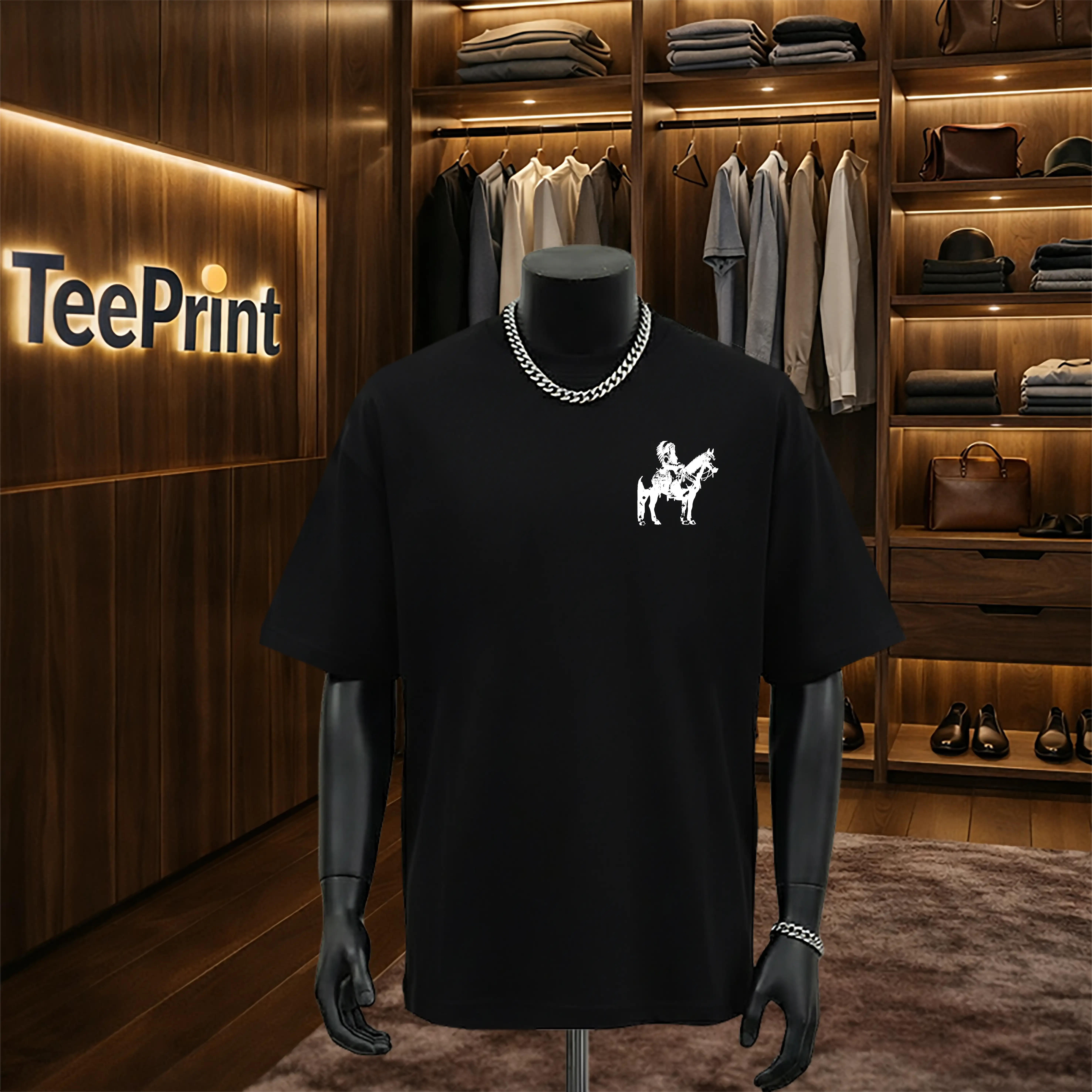 Áo thun form rộng cá tính basic TeePrint 3248_thumbnail_2