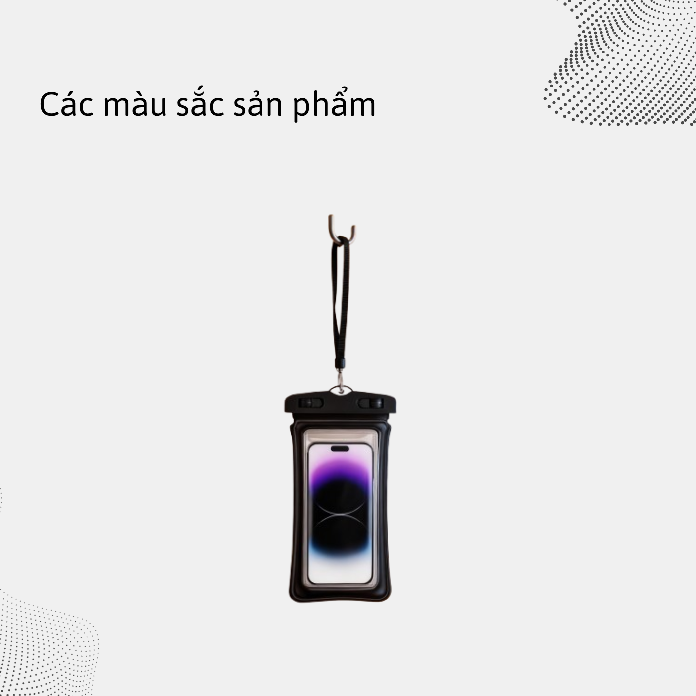 T-ECO SHOP Túi Chống Nước Điện Thoại 7 inch Full Màn – Chụp Ảnh, Quay Video Dưới Nước, Đi Biển Bơi Lội_thumbnail_5