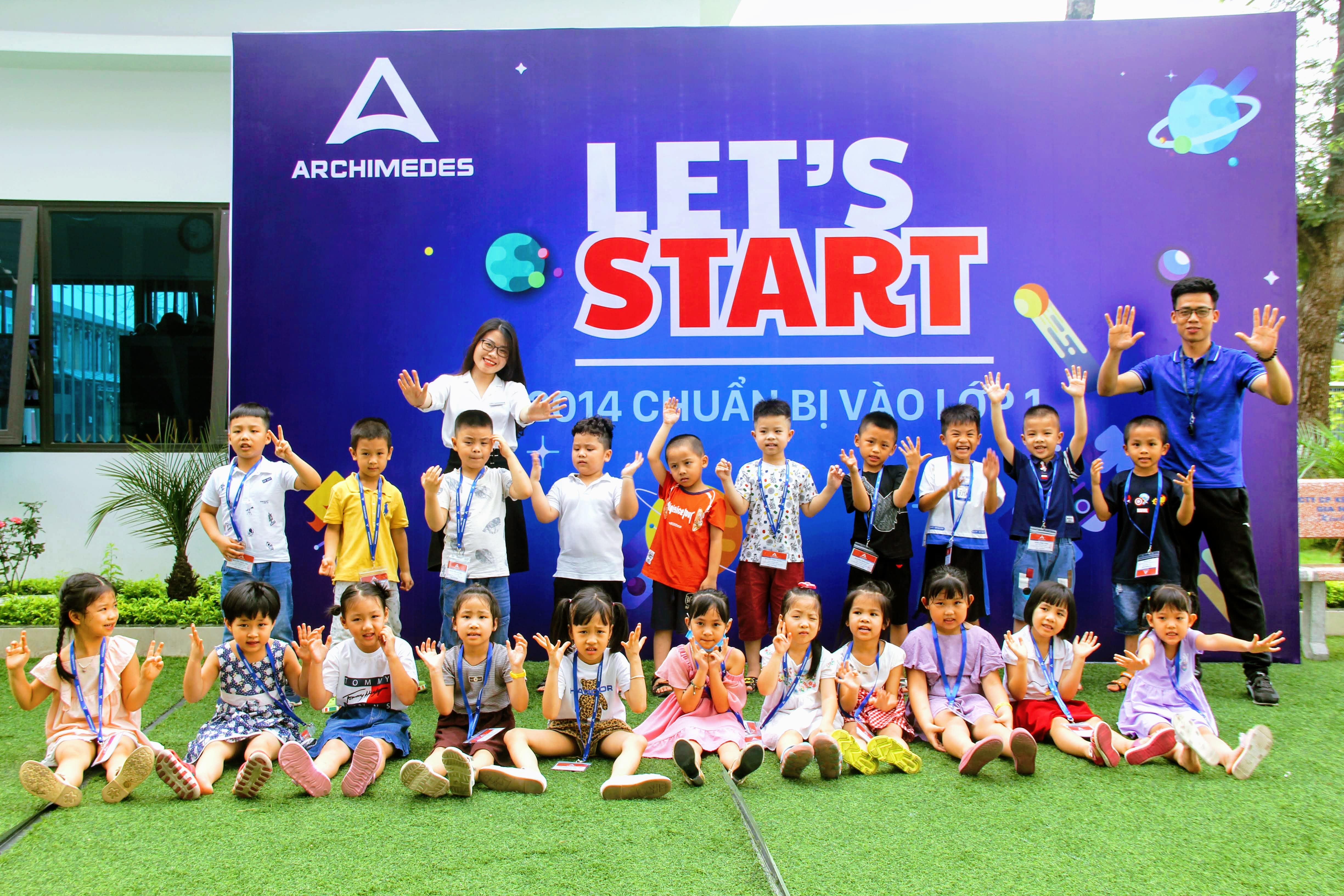 Phiếu trải nghiệm Lets Start Archimedes