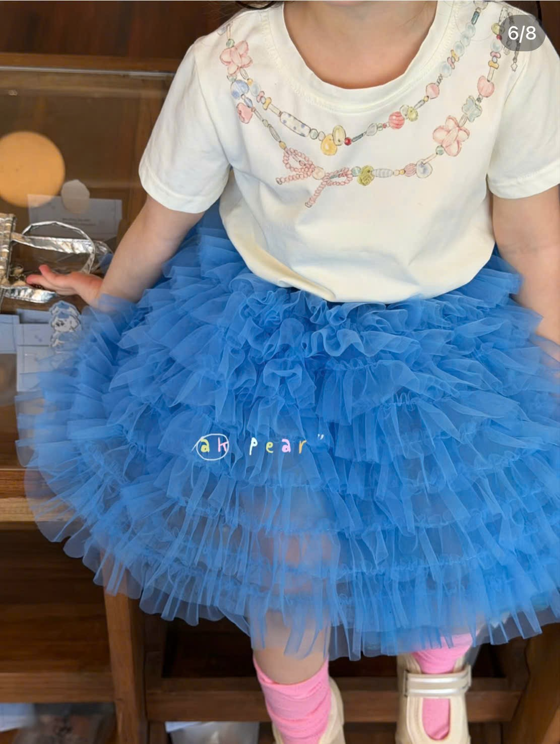 AK04 - Áo thun cộc tay cổ có hoạ tiết hãng AK_thumbnail_2