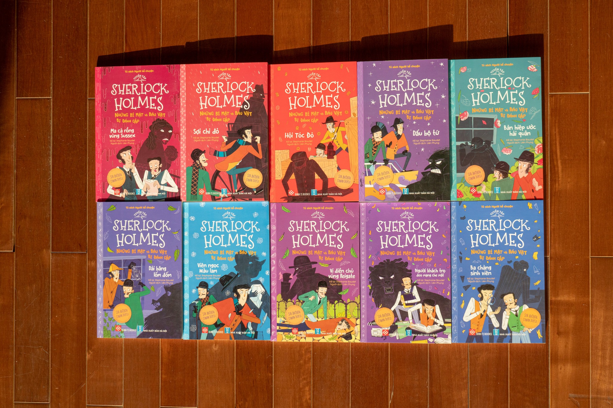 Combo 10 cuốn Sherlock Holmes - Những bí mật và báu vật bị đánh cắp (10 tập)_thumbnail_1