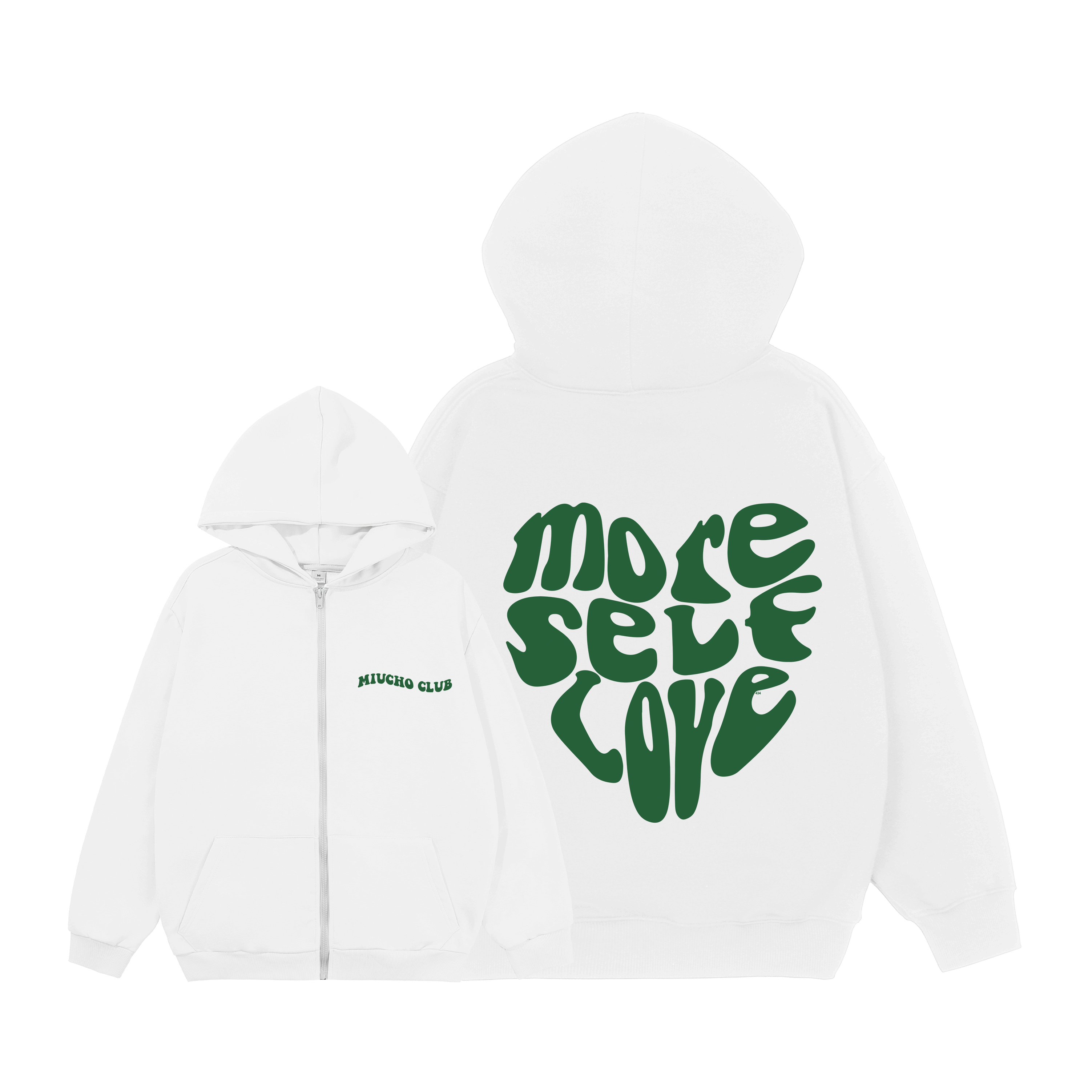 Áo hoodie zip nữ form rộng HZ434 Miucho chân cua in typography_thumbnail_13