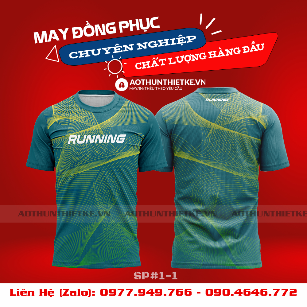 Mẫu Áo Thể Thao Thiết Kế - SP105