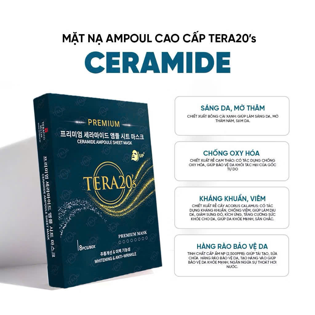 MẶT NẠ DƯỠNG DA TERA20’s PREMIUM (hộp/8miếng)_thumbnail_1