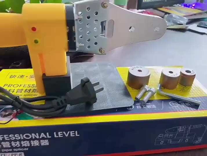 Máy hàn nhiệt Hàn ống nhựa PVC PE PC 20mm-25mm-32mm_thumbnail_0