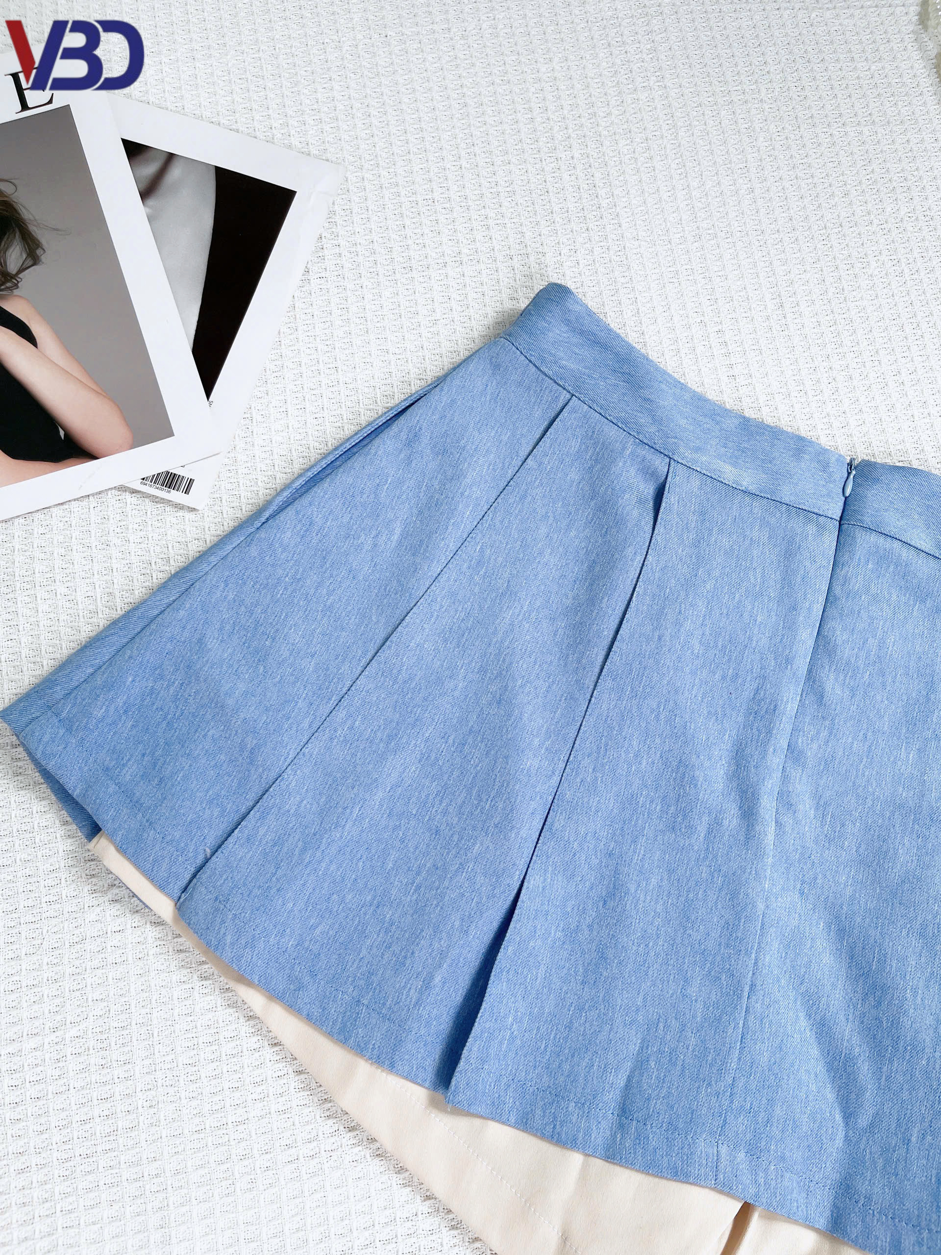 Chân váy kiểu xòe phối quần bigsize CV037 dành cho nàng béo mập từ 55-95kg_thumbnail_5