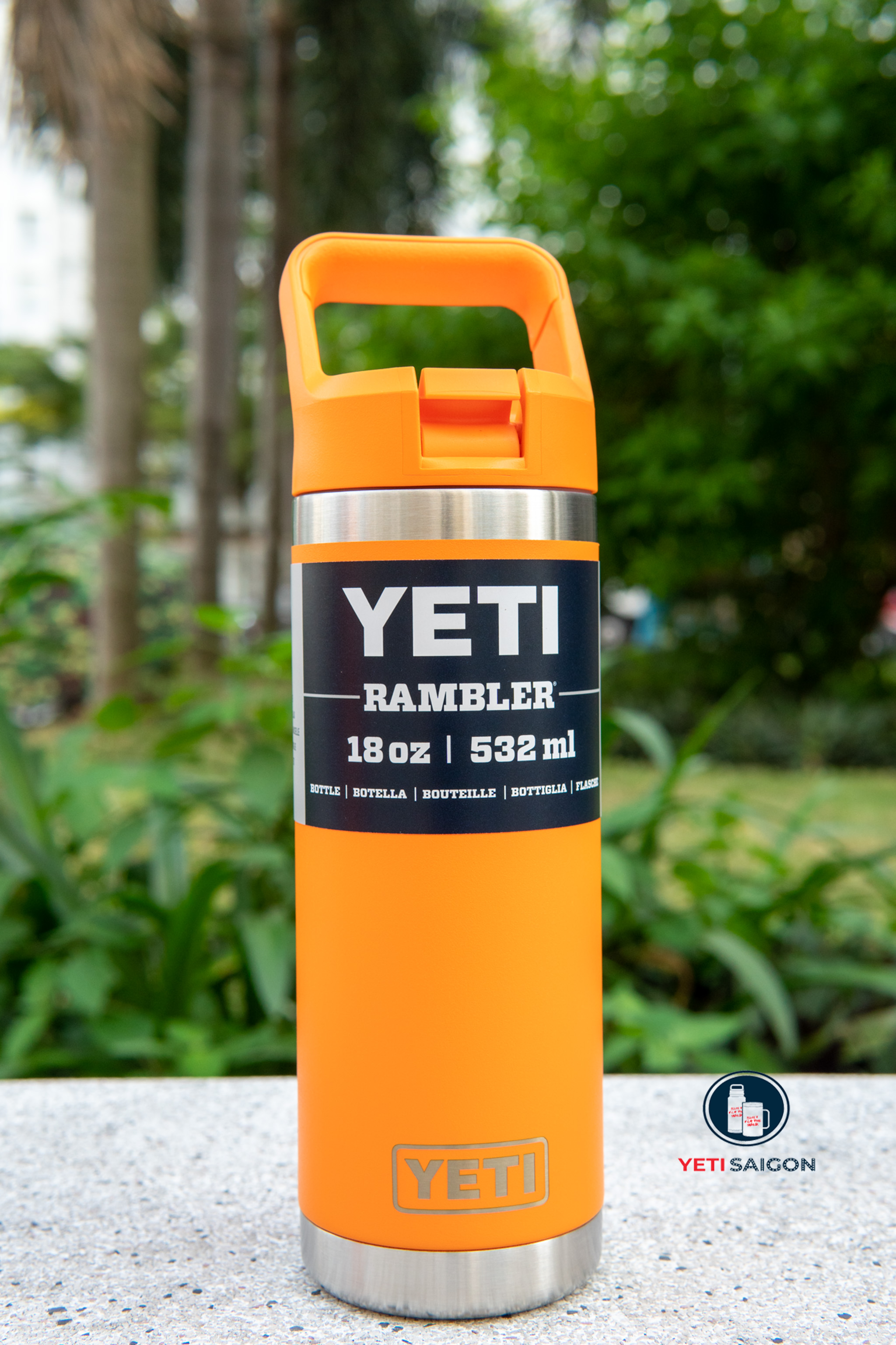 Yeti 18oz Strawcap Cùng Màu