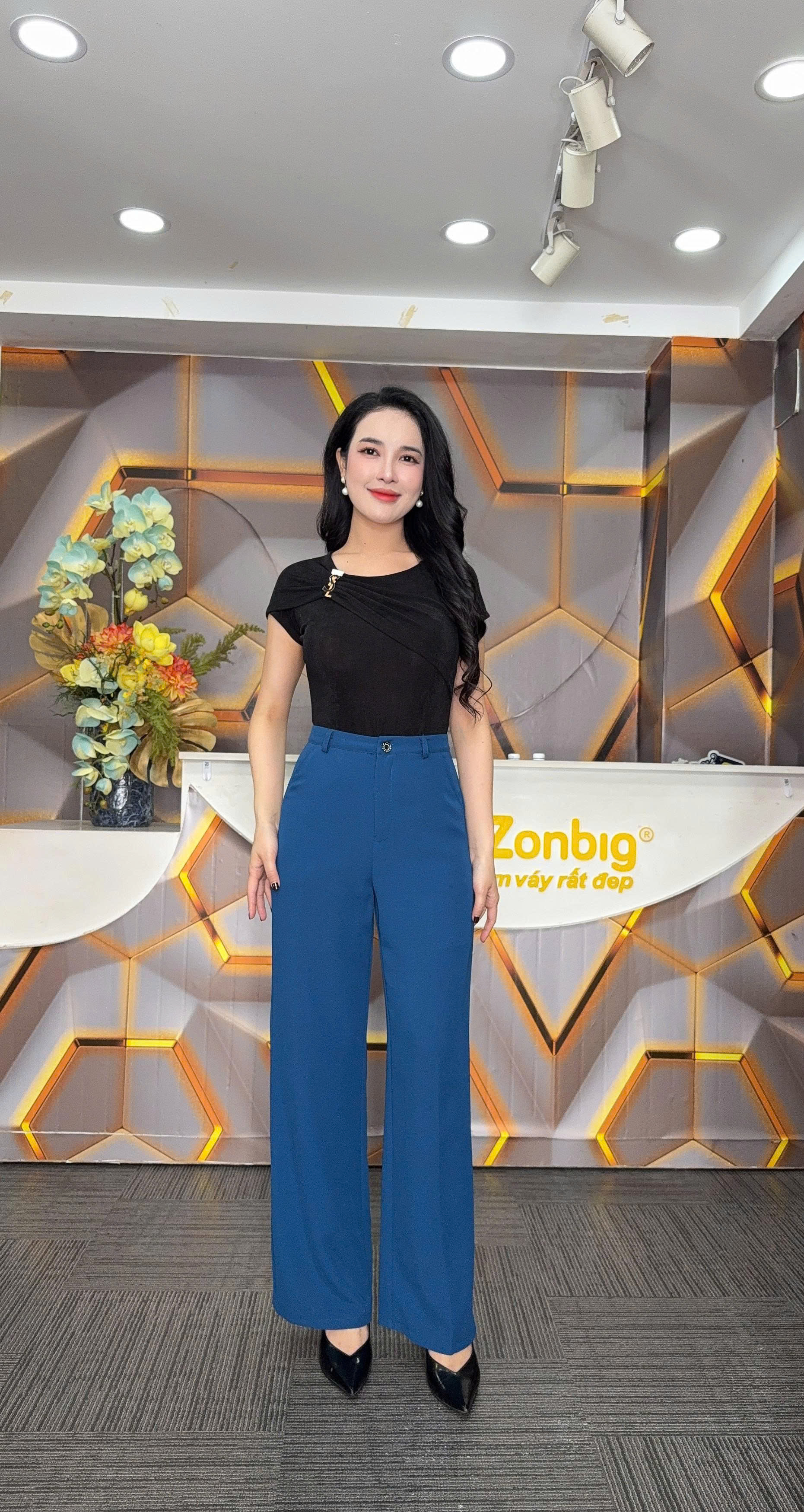 Áo kiểu - A1977 - Thương hiệu Zonbig