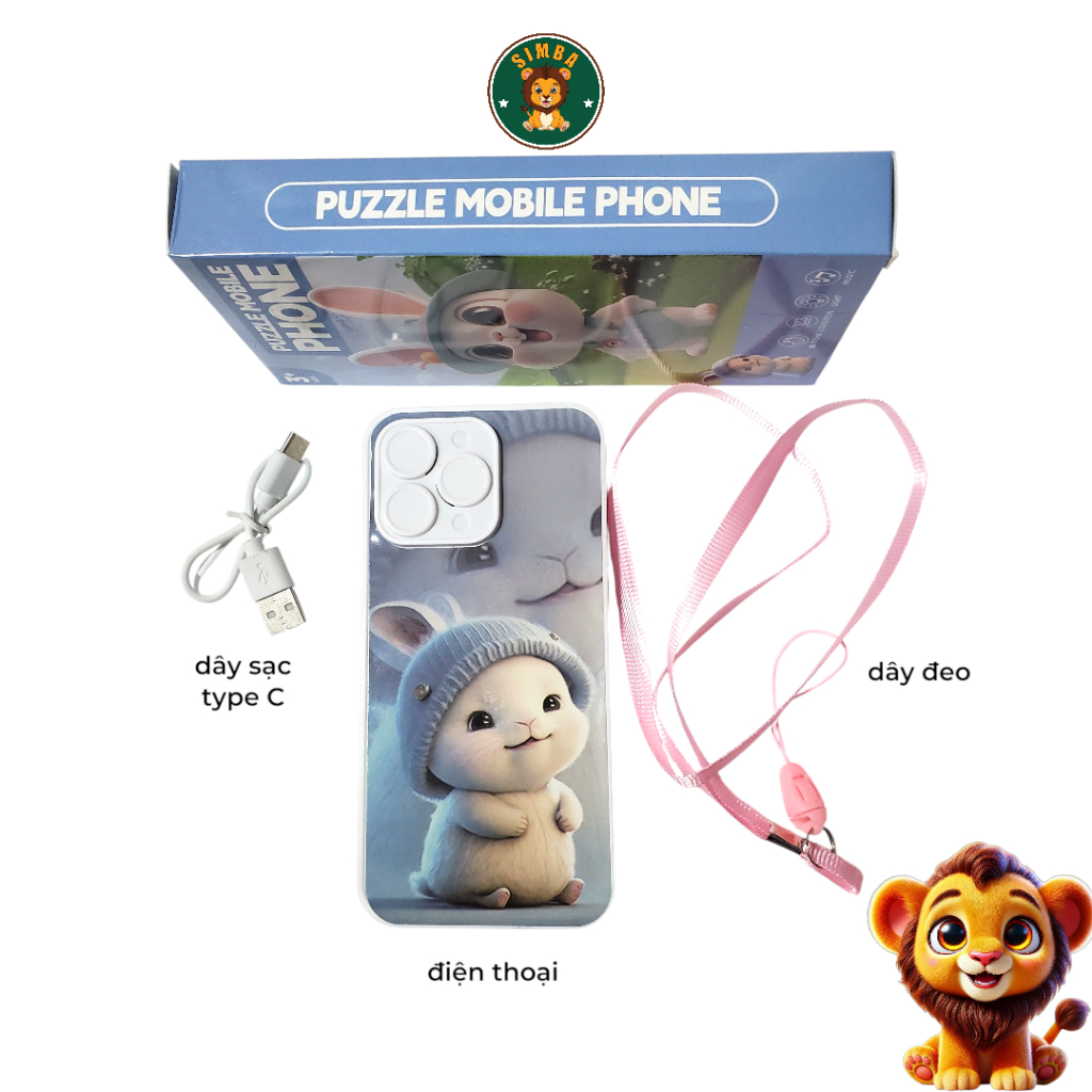 Điện Thoại Đồ Chơi Thông Minh Simba Shop Nghe Nhạc Học Tiếng Anh Chức Năng Đa Dạng Cho Bé 3-6 Tuổi_thumbnail_1