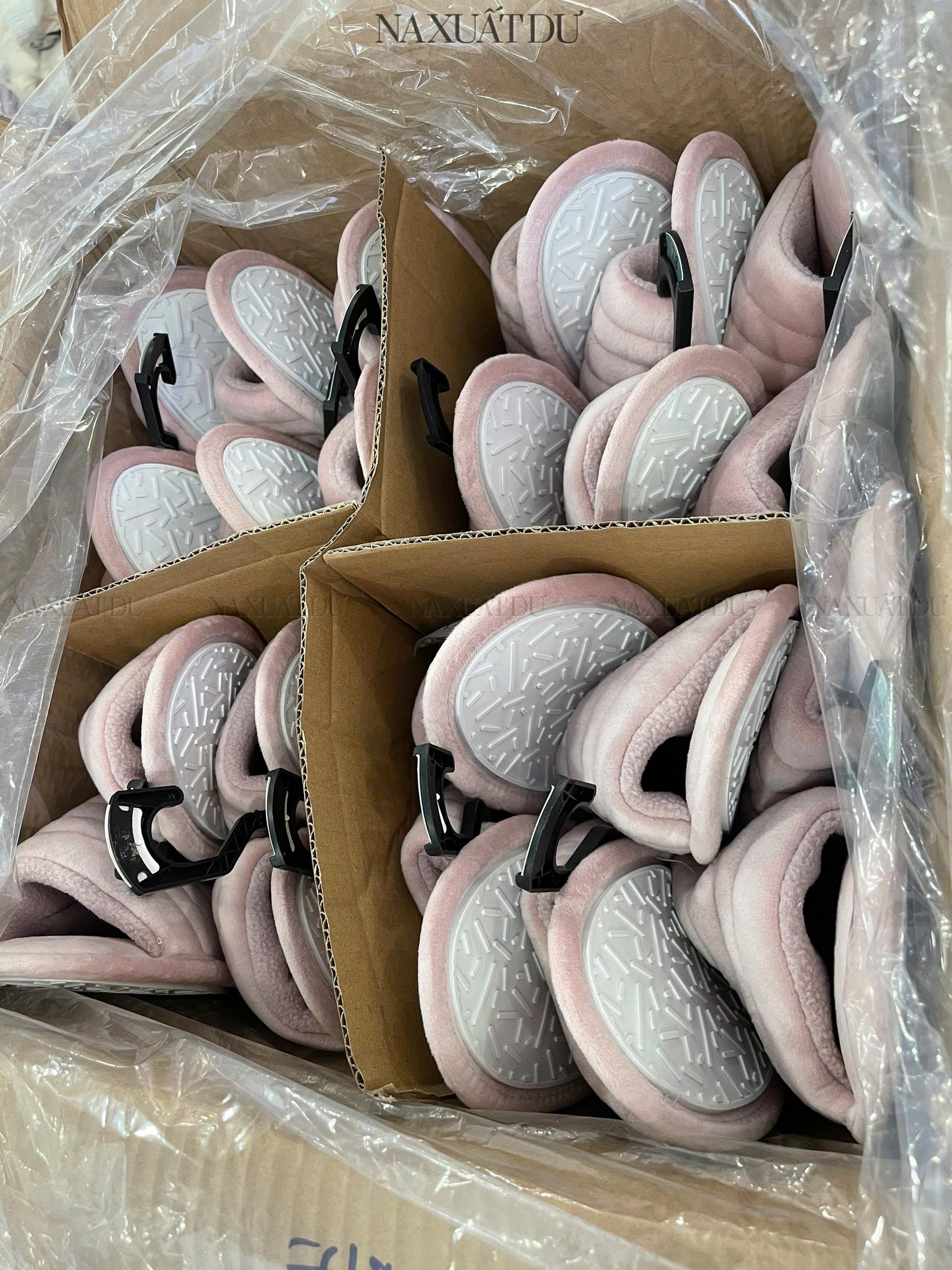 Set 2 đôi dép lông 