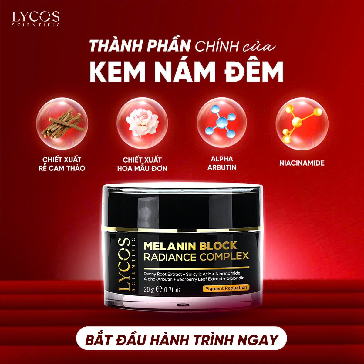Kem Nám Đêm LYCOS Melanin Block Radiance Hỗ Trợ Mờ Nám, Tàn Nhang & Dưỡng Da Trắng Sáng 20g_thumbnail_11