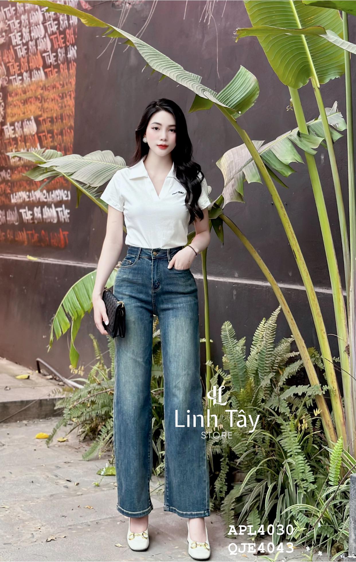 Quần Jean Suông Dáng Trẻ Trung Thanh Lịch