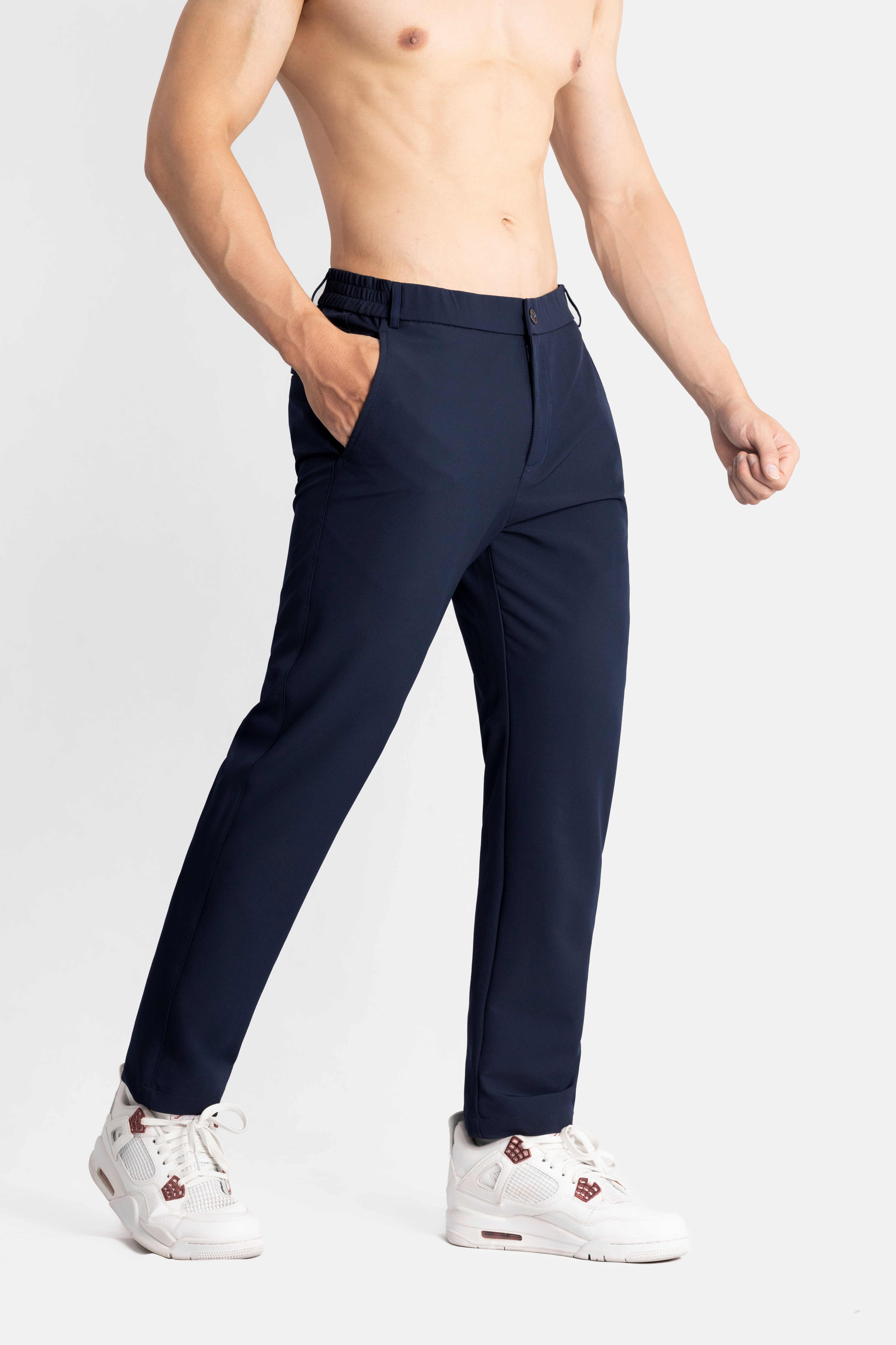 Quần Dài Âu Cạp Cúc Nam GUZADO Ống Suông GDC03_thumbnail_10