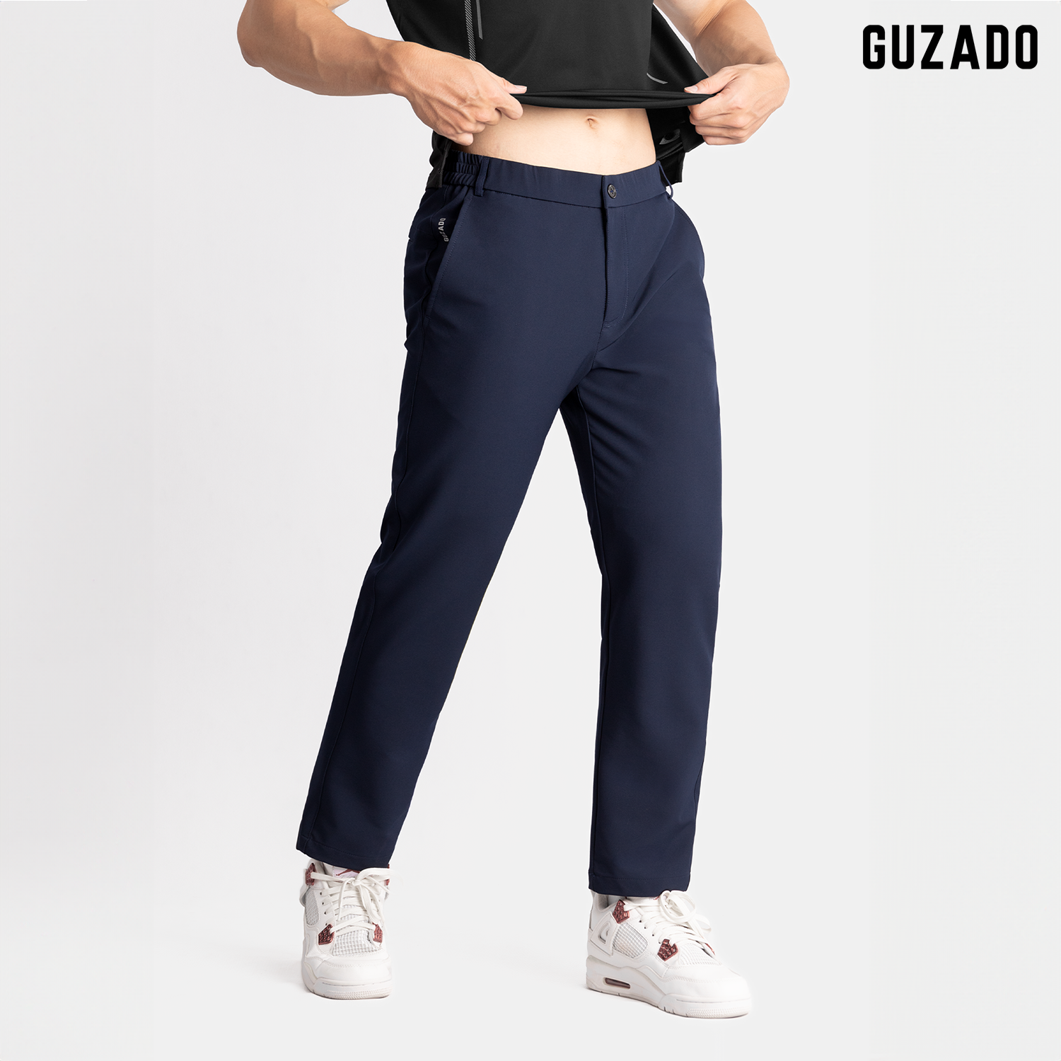 Quần Âu Nam GUZADO Cao Cấp , Cạp Cúc GDC03_thumbnail_6