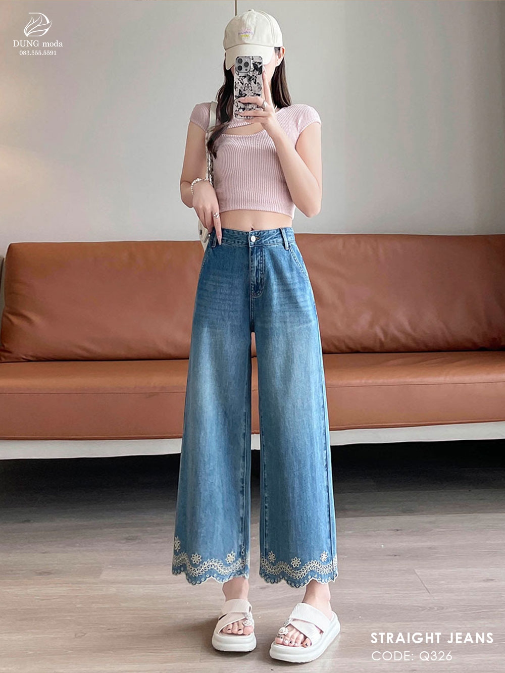 Quần Jean Suông DungModa Q326-89212