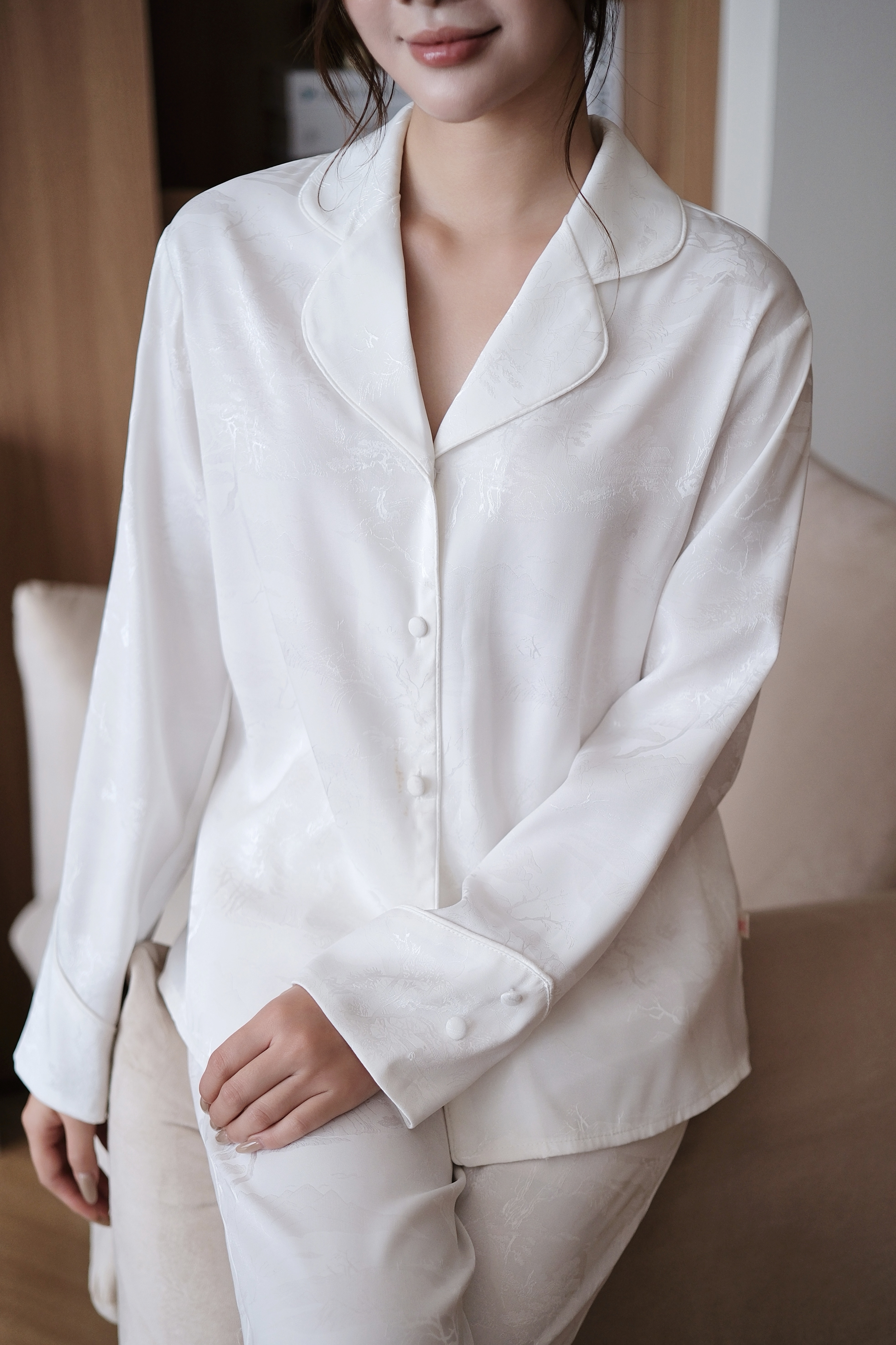 Bộ Gấm 𝑺𝒐𝒇𝒕 𝑯𝒐𝒖𝒓𝒔 áo dài tay, quần dài BN651_thumbnail_15