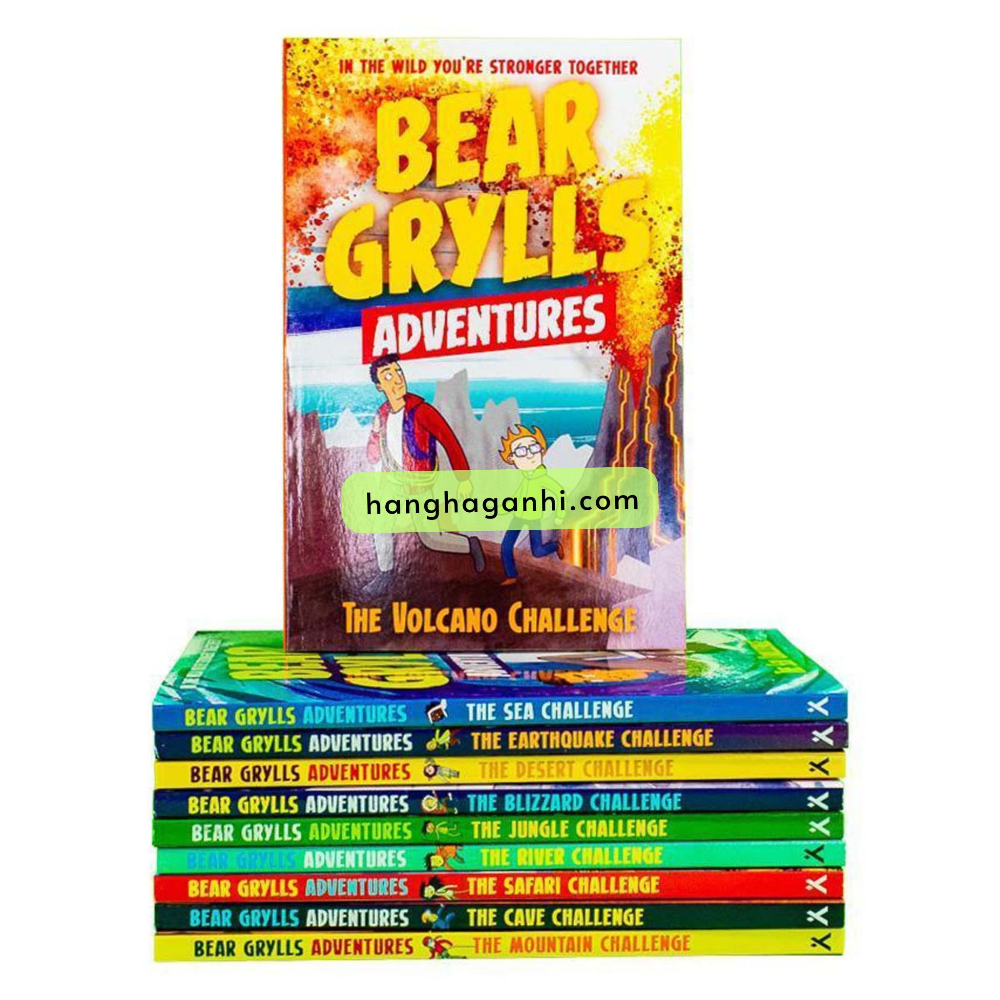 Bộ sách Bear Grylls Adventures Collection – 10 cuốn (kèm file nghe)_thumbnail_1