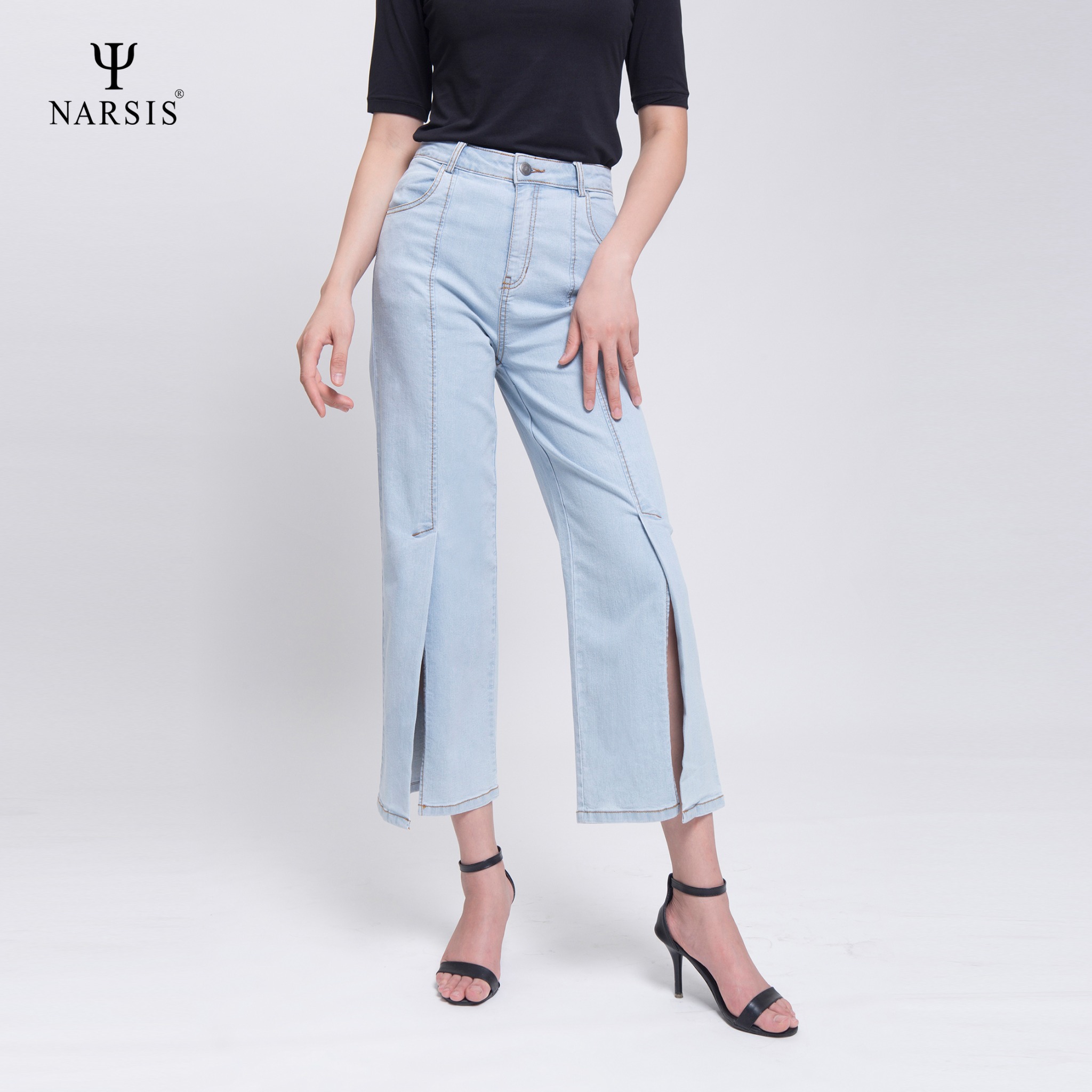 QUẦN NỮ P9028 NARSIS CHẤT LIỆU JEAN BỀN BỈ, CÁ TÍNH, TRẺ TRUNG, THỜI TRANG, TRẺ TRUNG, THỜI TRANG_thumbnail_0