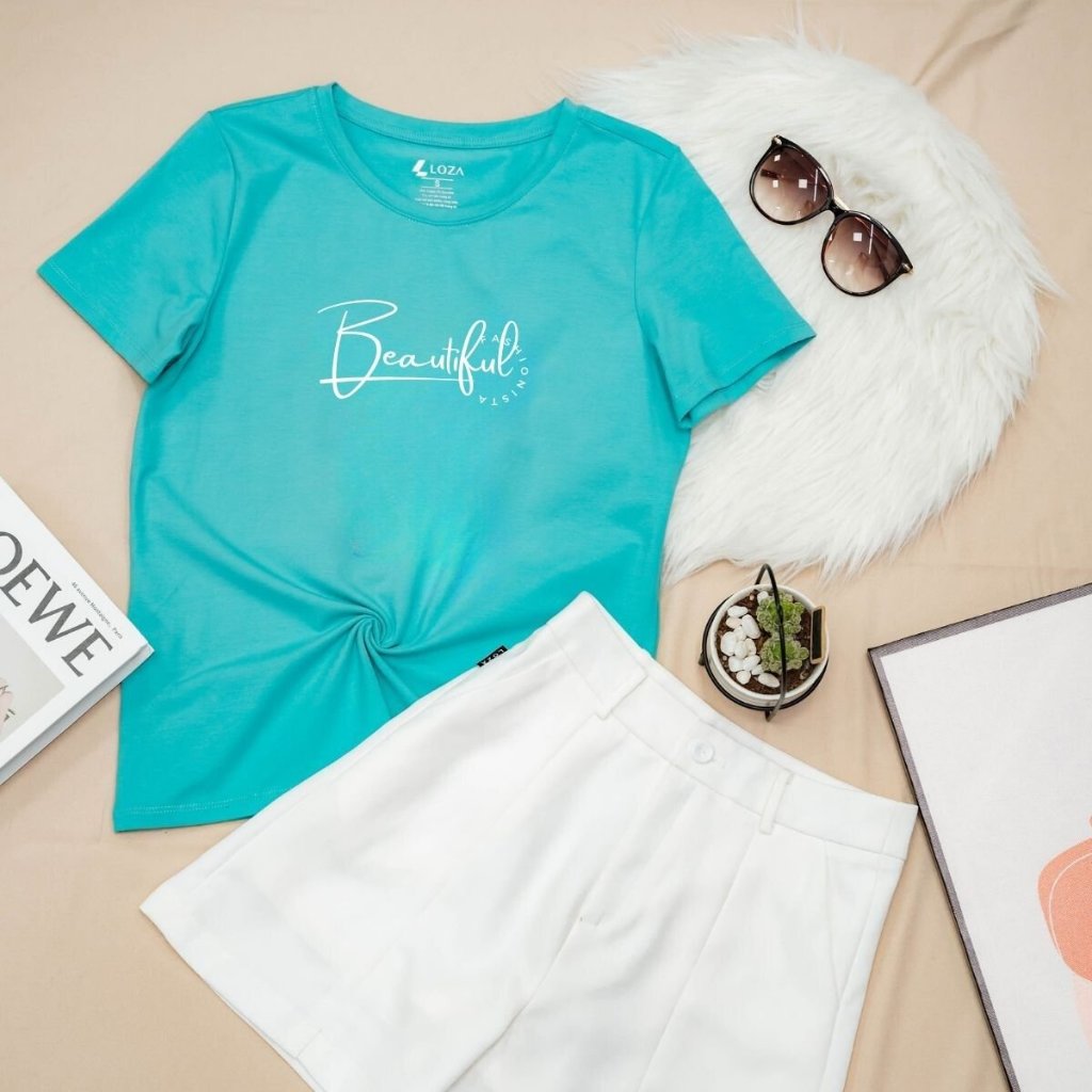 [Form Vừa] Áo phông nữ form vừa in hình - Áo phông nữ Loza G0291_thumbnail_12