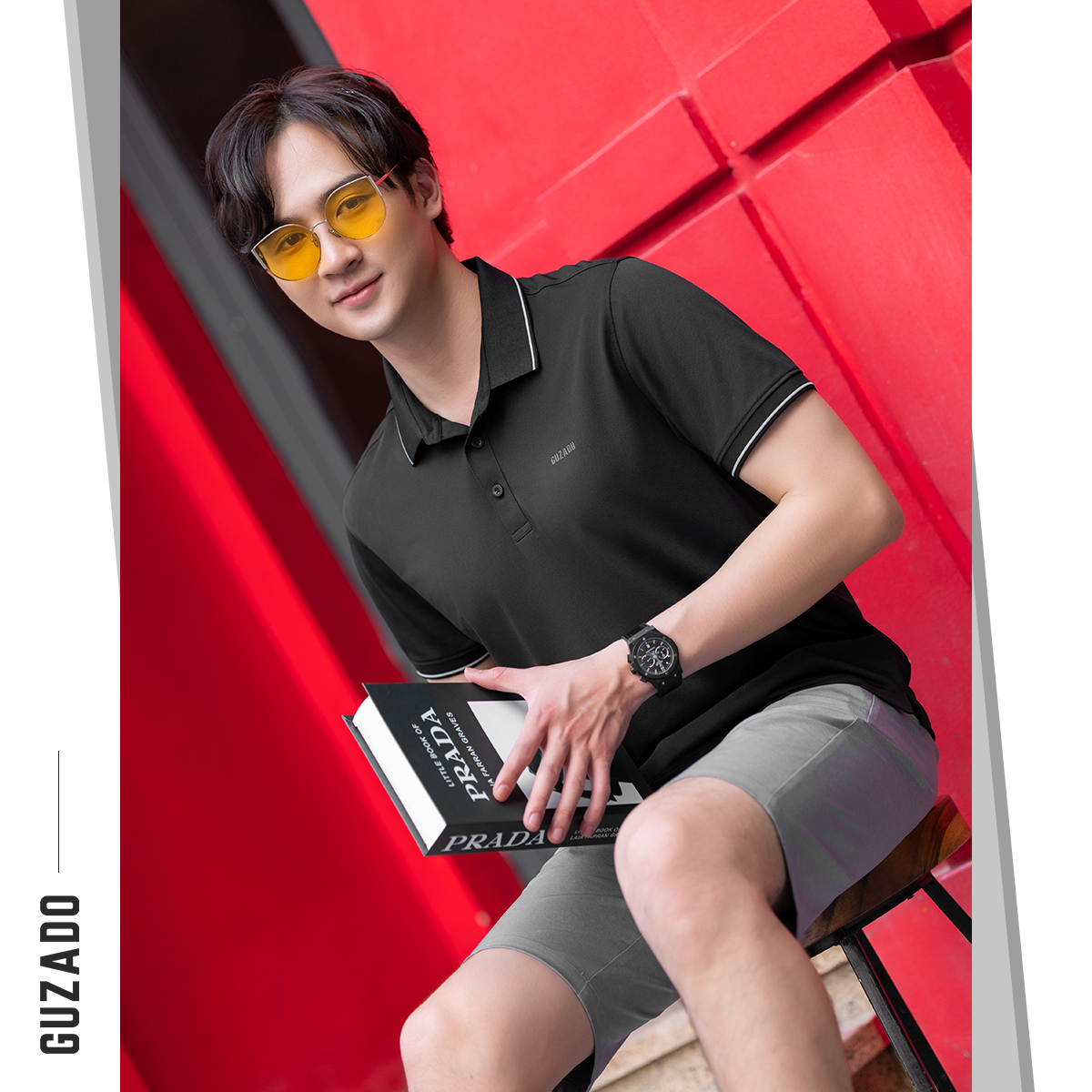 Áo Polo Nam GUZADO BASIC Nam Tính, Sang Trọng, Thanh Lịch GPS204_thumbnail_3