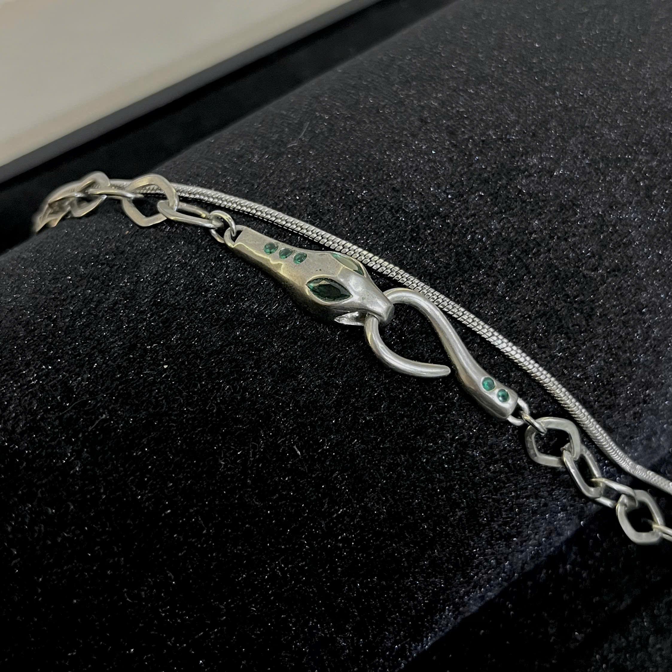 Vòng tay con rắn mắt xanh_thumbnail_3